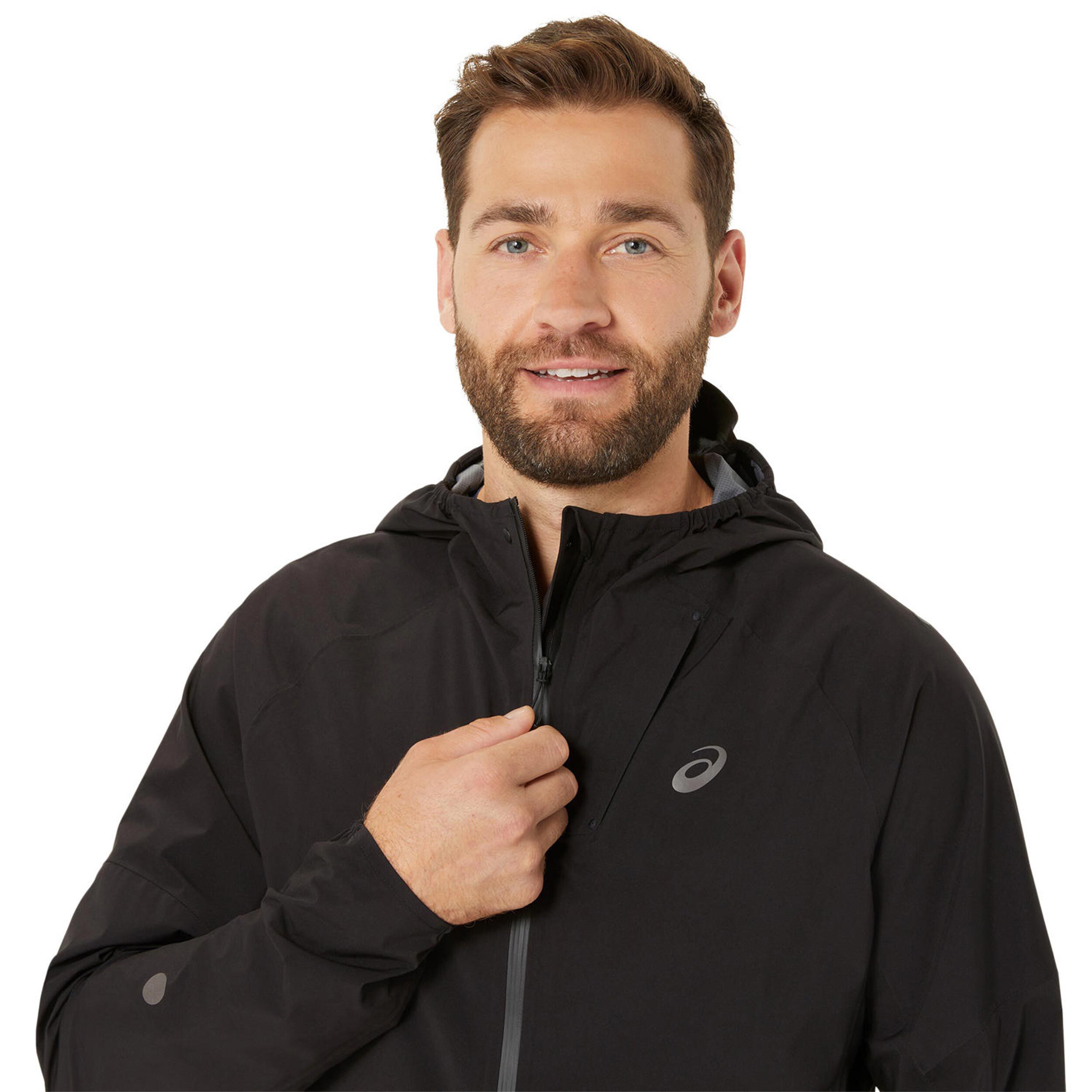 Buy ASICS Metarun Waterproof Running Jacket Men Black online