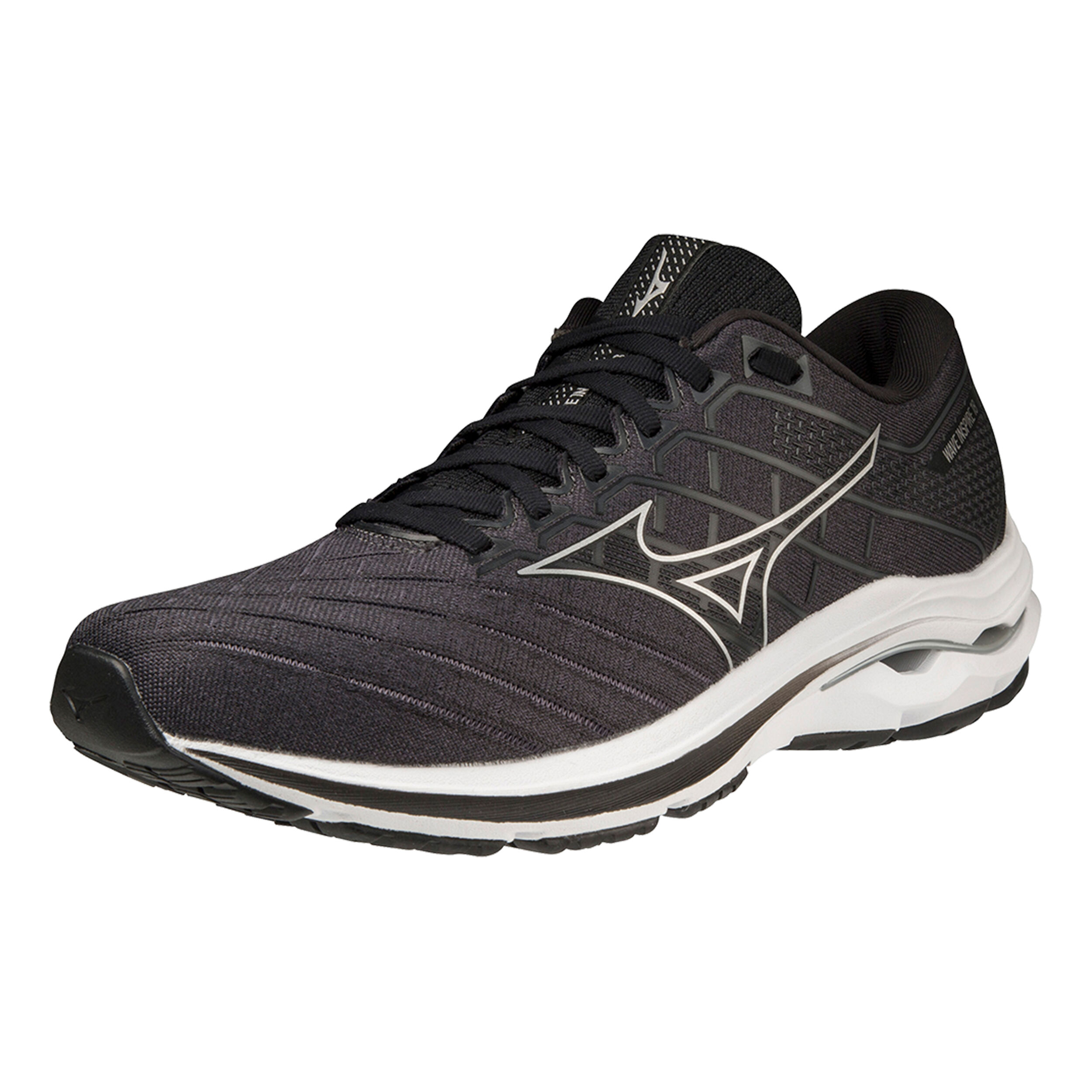 Buy Mizuno Wave Inspire 18 Stability Running Shoe Men Black Silver online Running Point COM