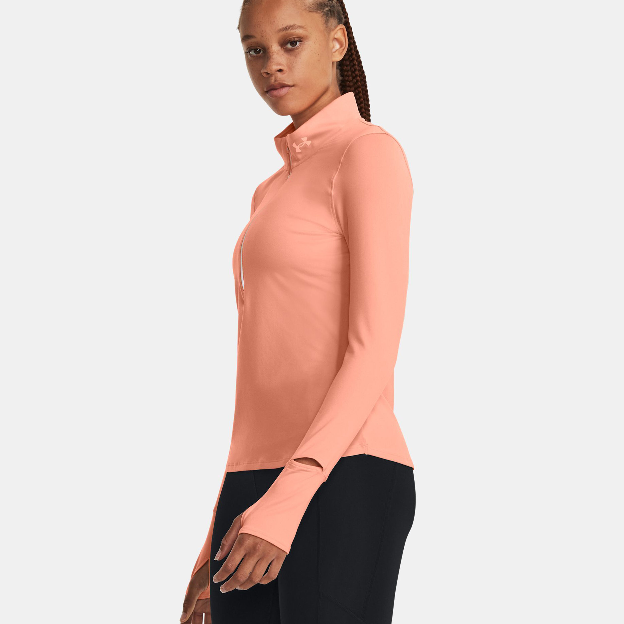 Qualifier Run Half-Zip Running Top Women - Pink