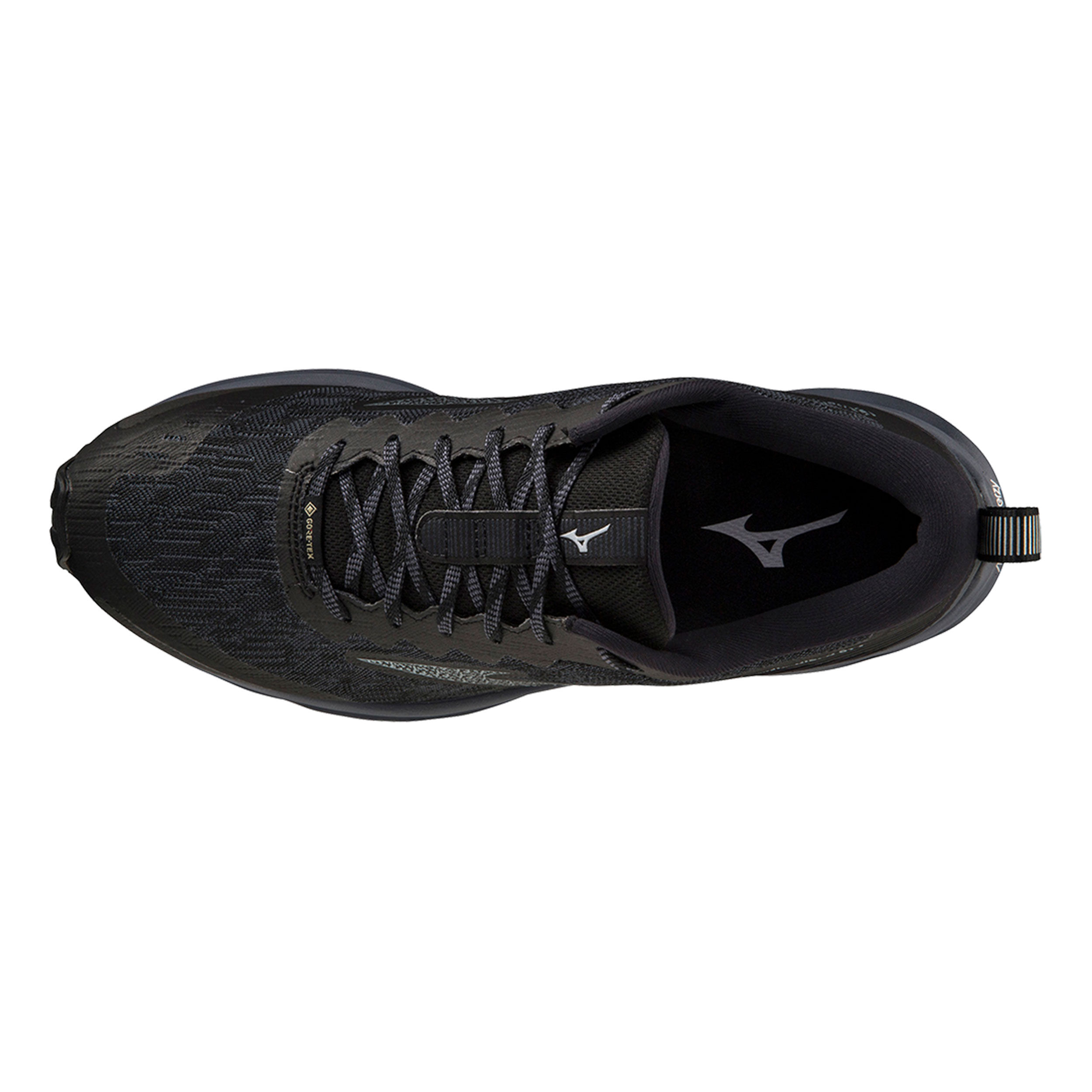 Buy Mizuno Wave Rider GTX Trail Running Shoe Men Black Grey online Running Point COM