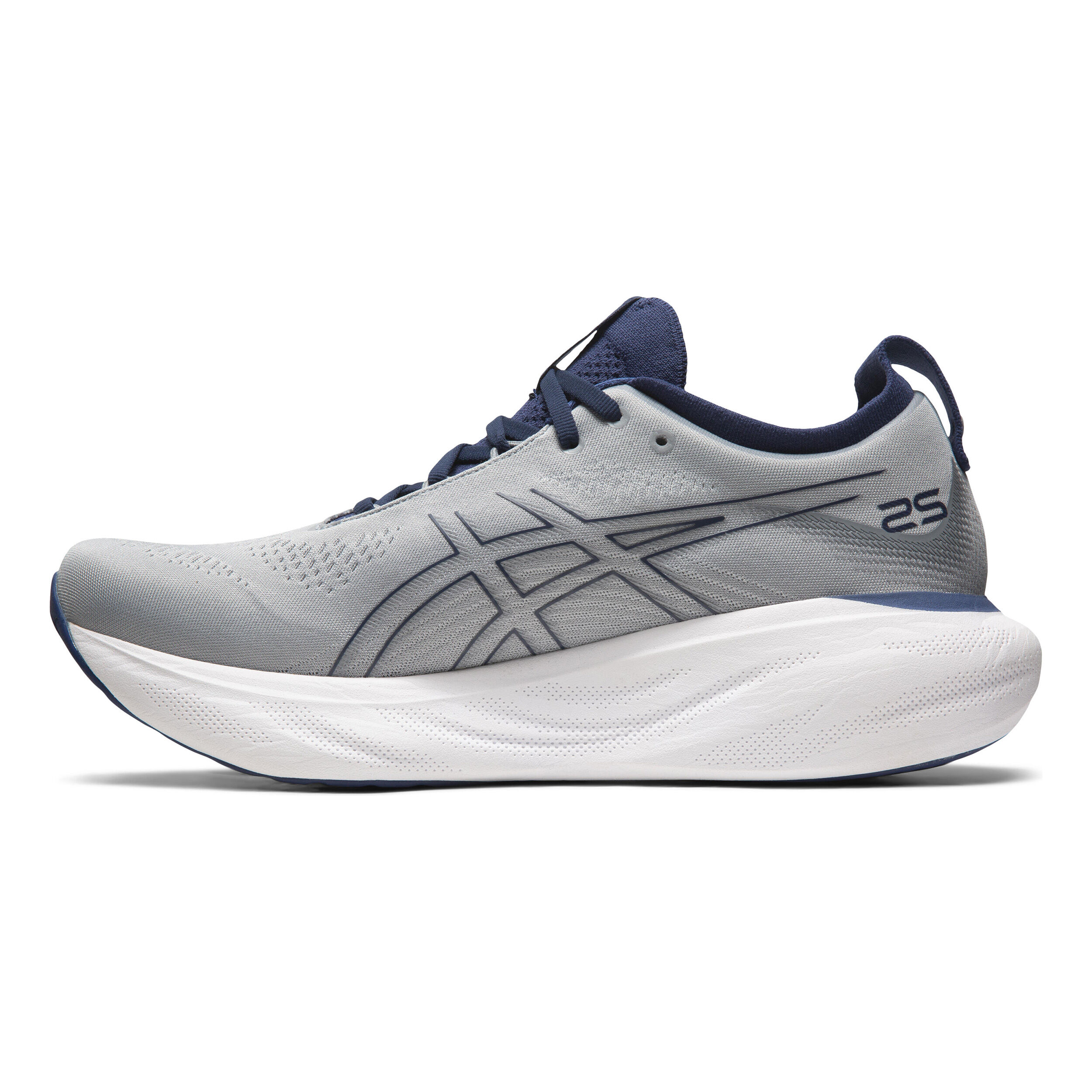 Buy ASICS Gel-Nimbus 25 Neutral Running Shoe Men Grey, Blue
