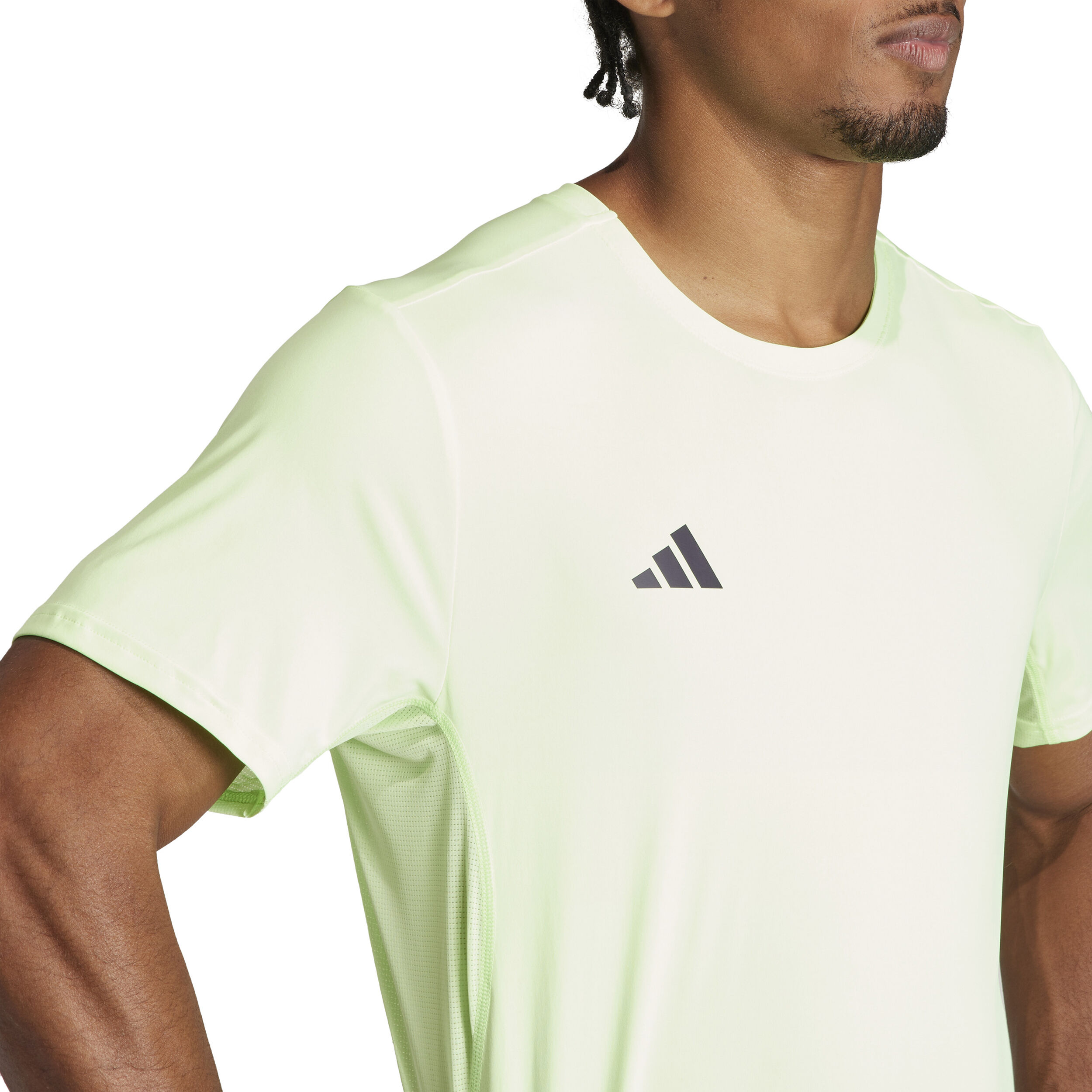 Buy adidas Adizero E Running Shirt Men Light Green online