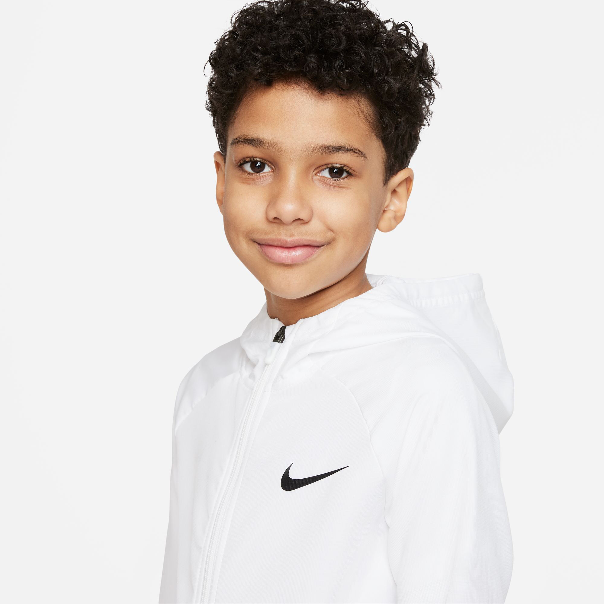 White nike jacket boys discount