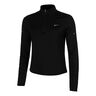 Swift Half-Zip Running Shirt Women-Black