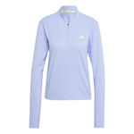 adidas Clothing adidas Adizero 1/4 Zip Running Shirt Women-Light Blue