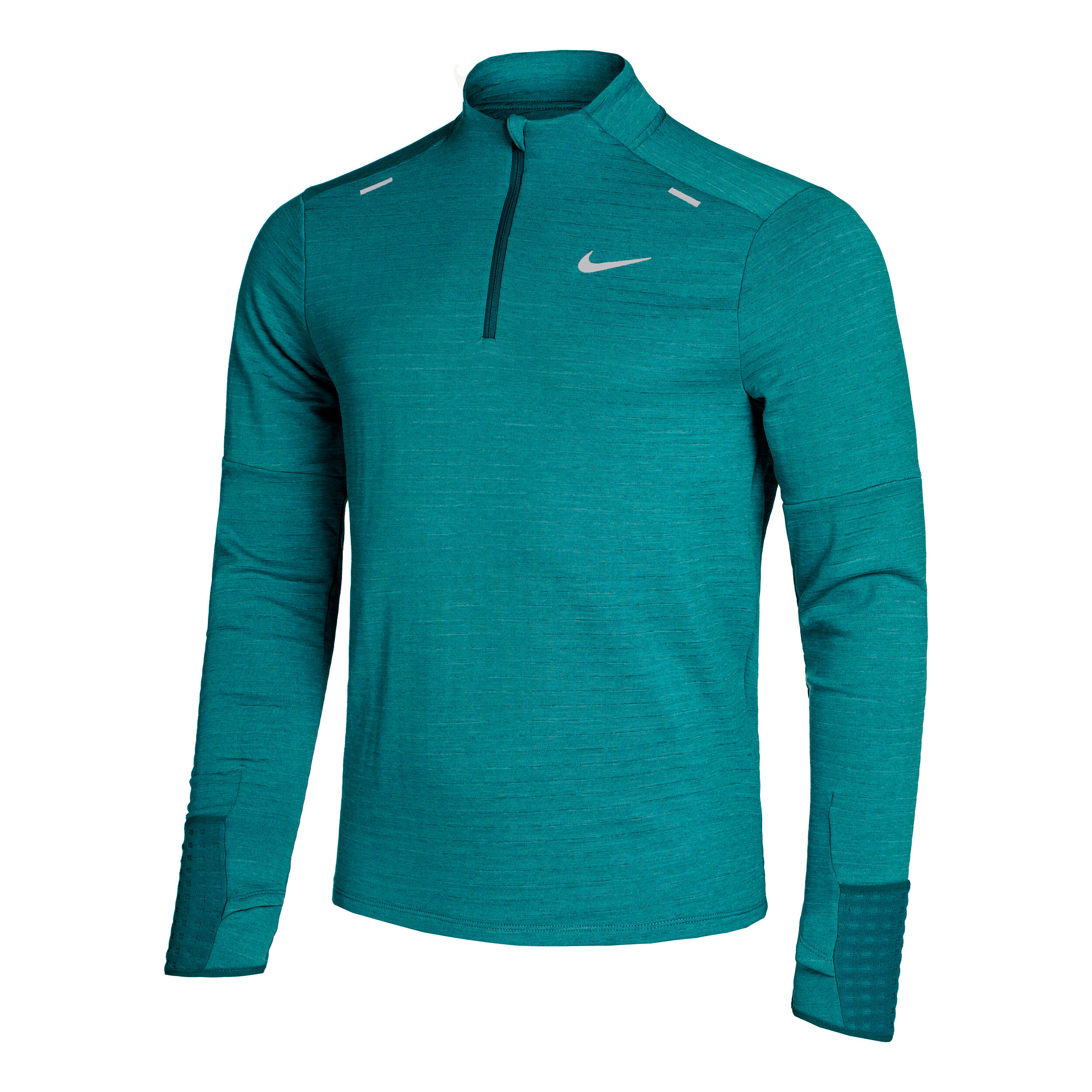 TF Repel Element Half Zip Quarter Zip Running Top Men Petrol Grey