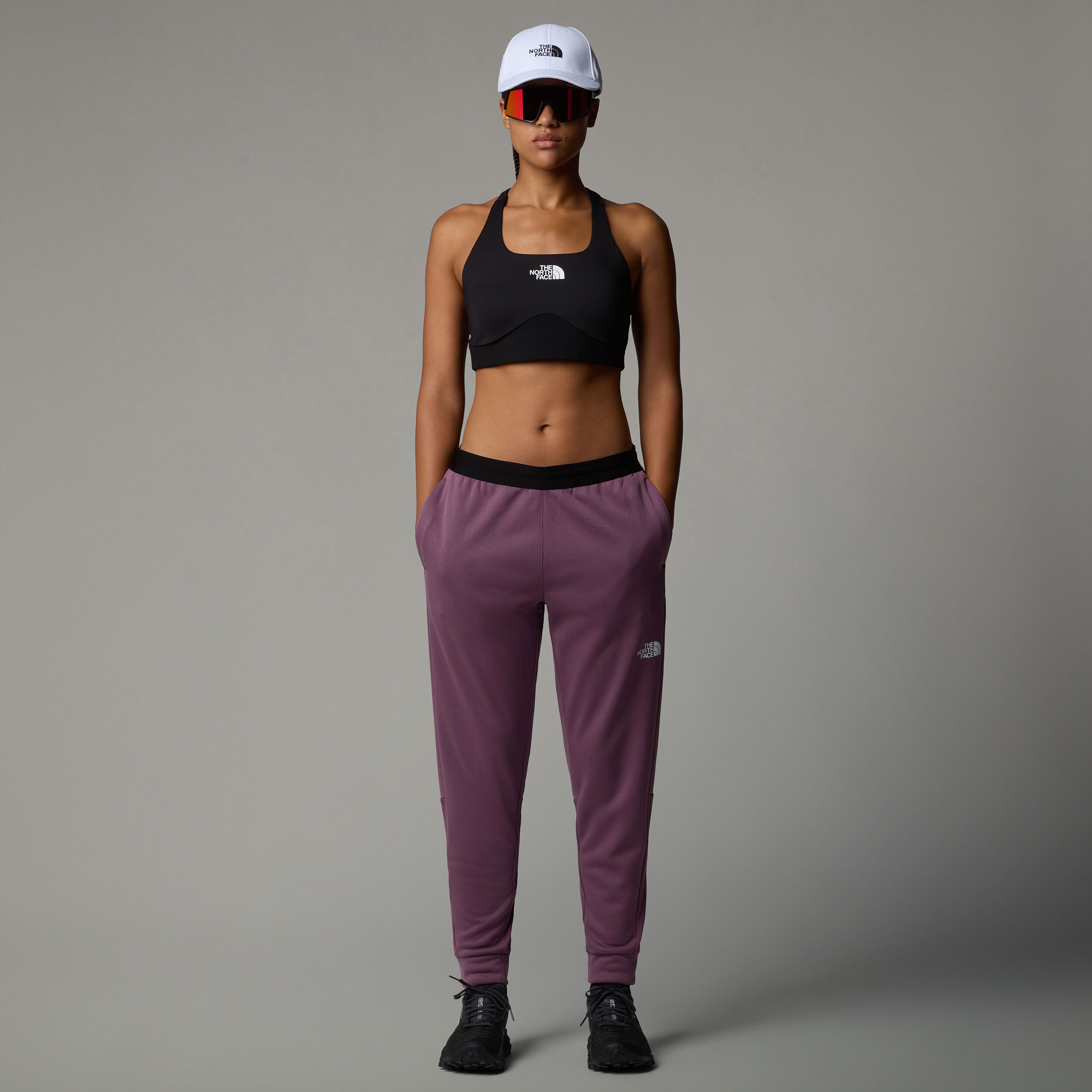 North face sports leggings top