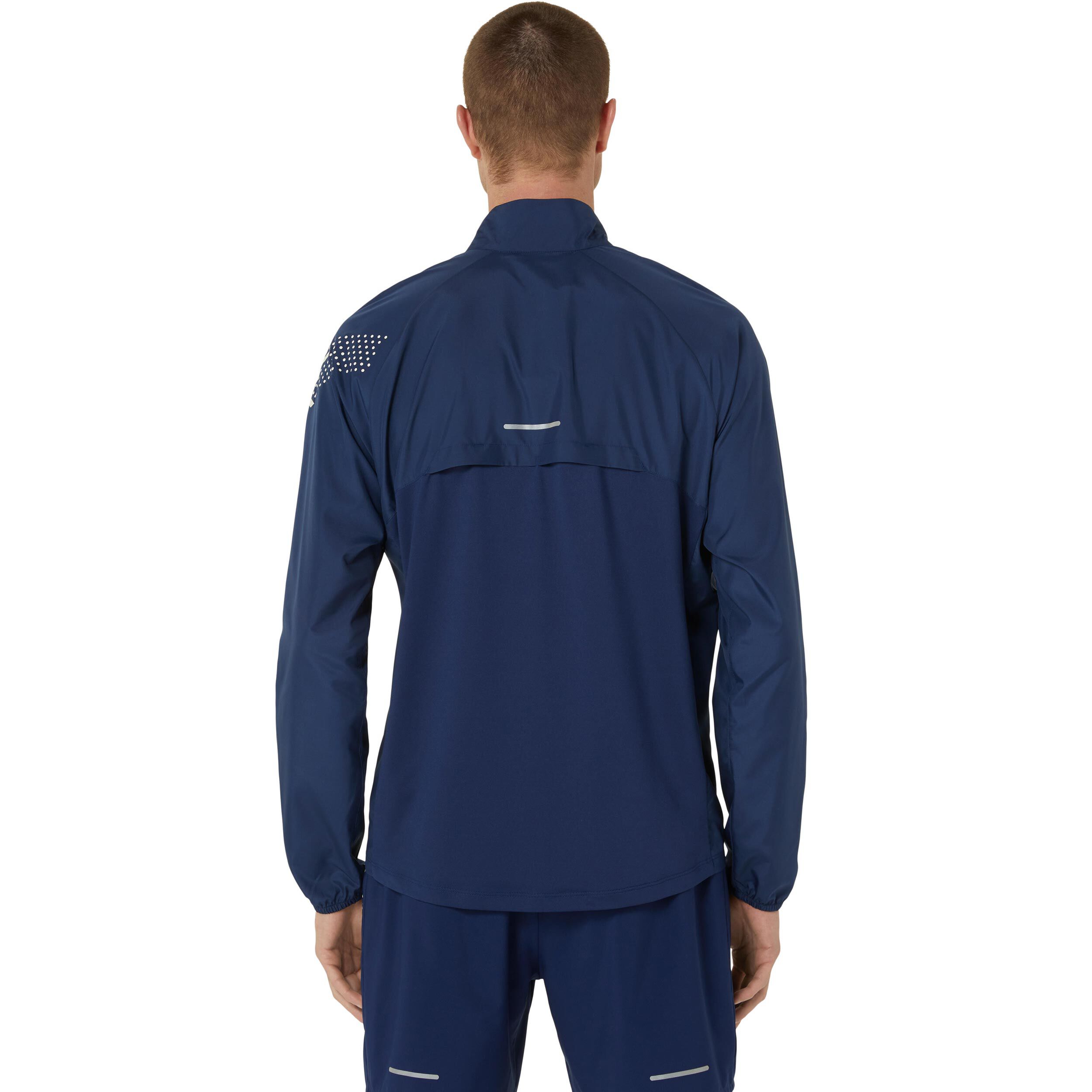 Buy ASICS Icon Running Jacket Men Dark Blue online | Running