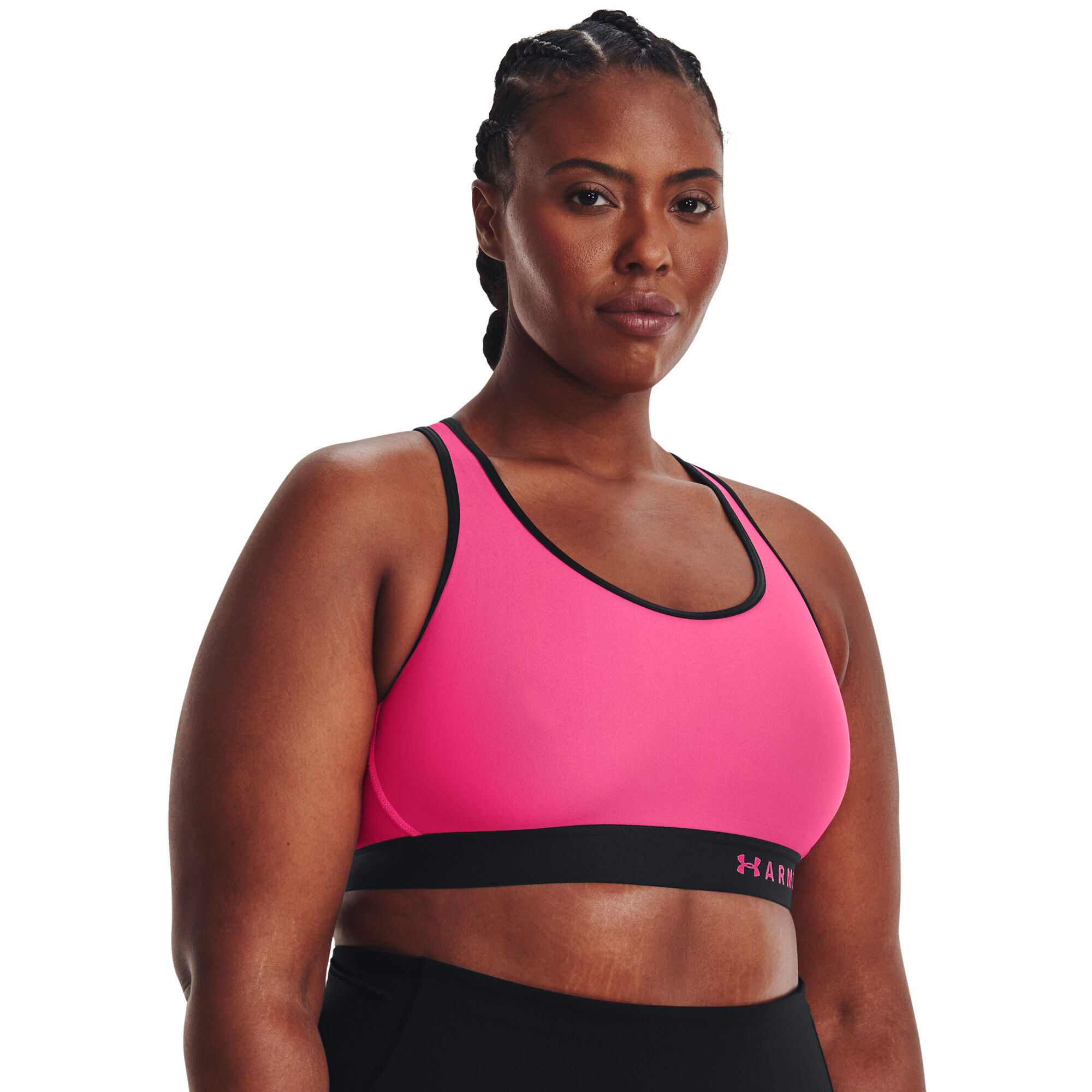 Buy Under Armour Mid Sports Bras Women Pink online