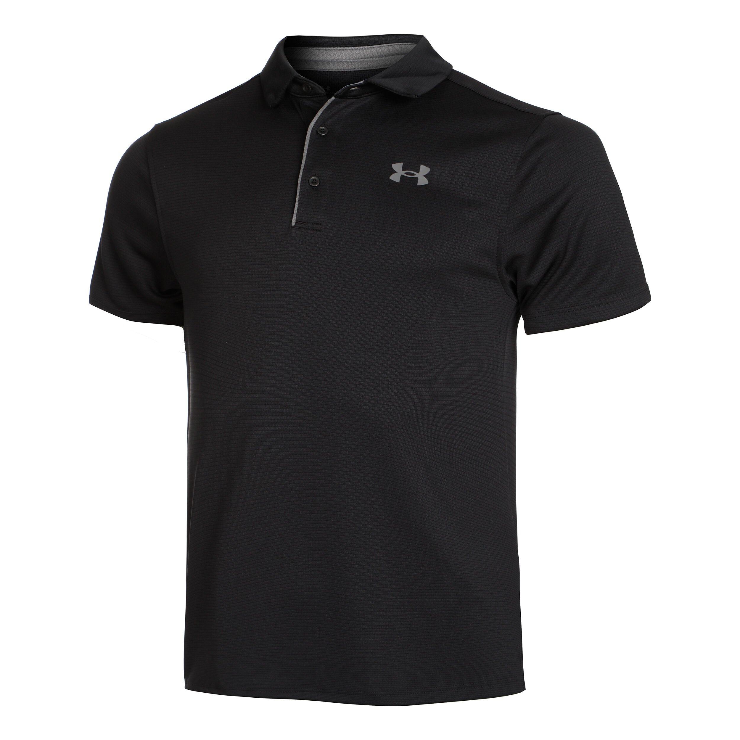 Tech Polo Men Black Grey