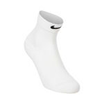 Nike Clothing Nike Fast Midweight Ankle Running socks Unisex - white, neon green