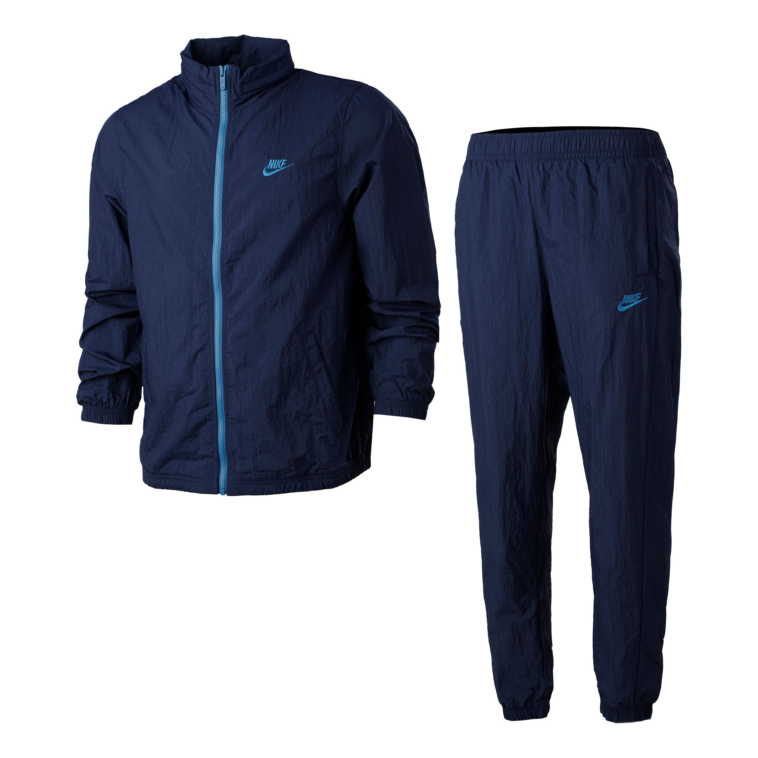 Sportswear men's track suit woven basic best sale