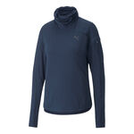 Puma Clothing Puma Cloudspun High Neck Long Sleeve Women-Dark Blue