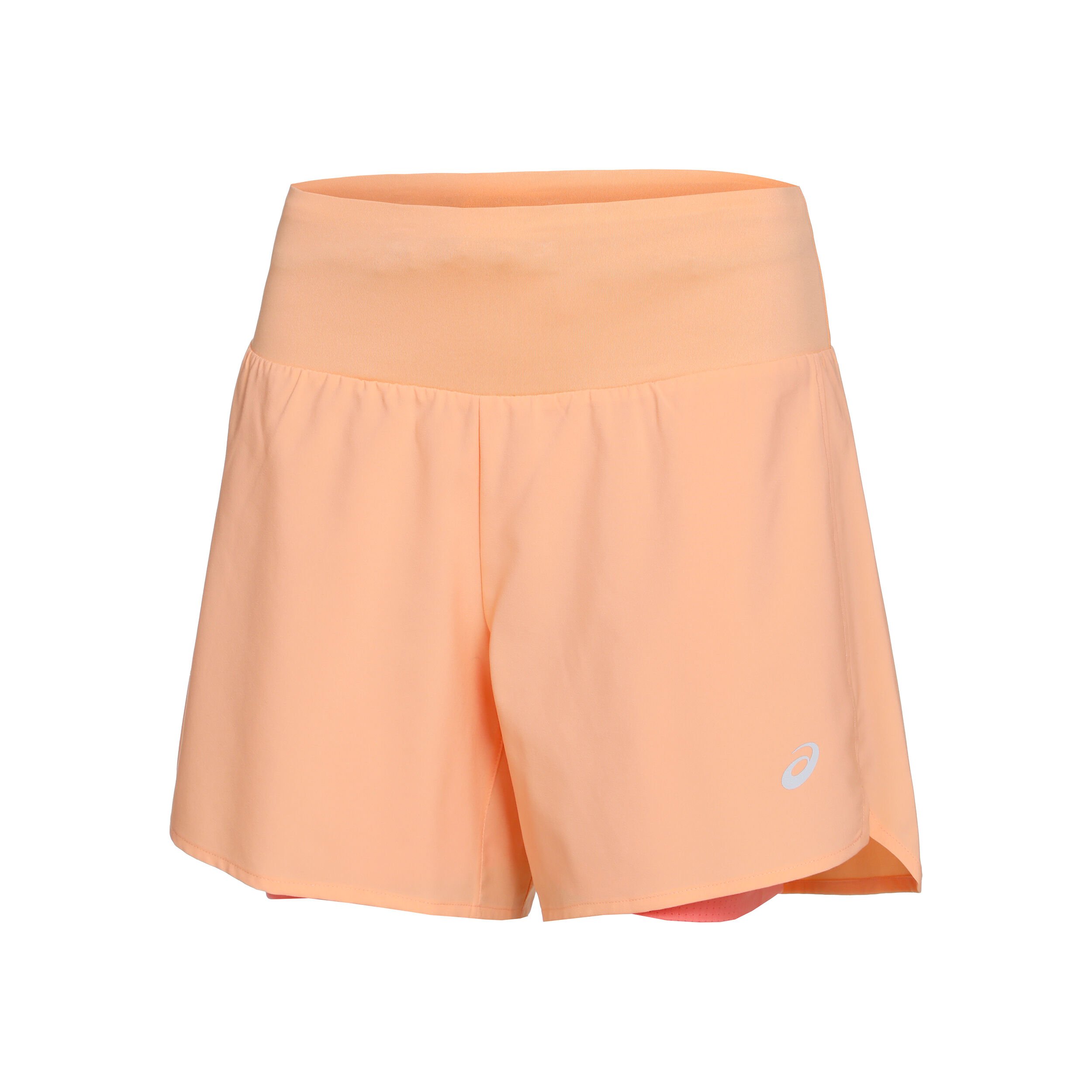 Buy ASICS Road 2in1 5.5in Shorts Women Apricot online Running Point COM