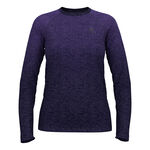 Odlo Clothing Odlo Essential Seamless Long Sleeve Women-Dark Blue