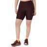 Road High Waist 8in Sprinter Running Tights Women-Dark Red