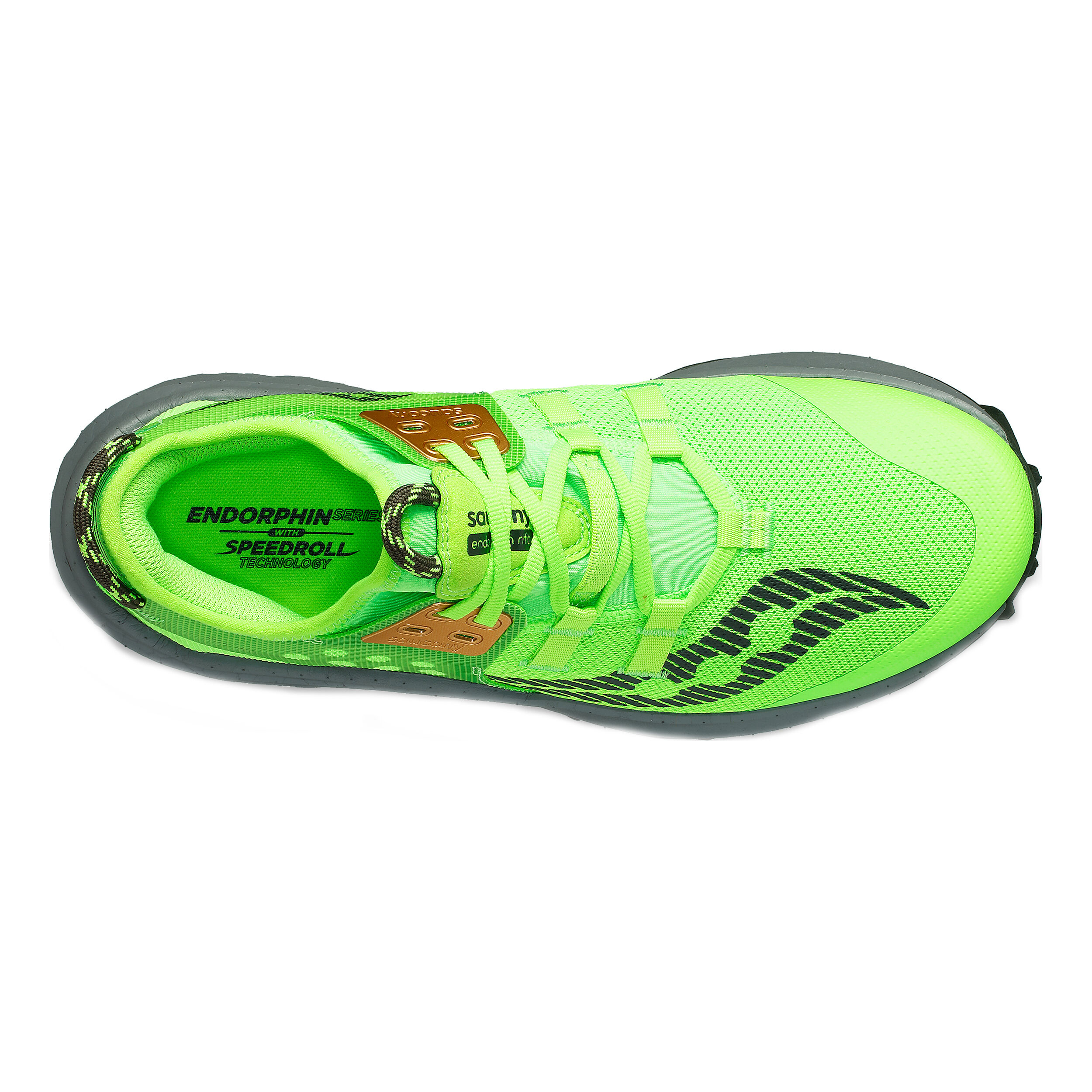 Buy Saucony Endorphin Rift Trail Running Shoe Men Neon Green Black online Running Point COM