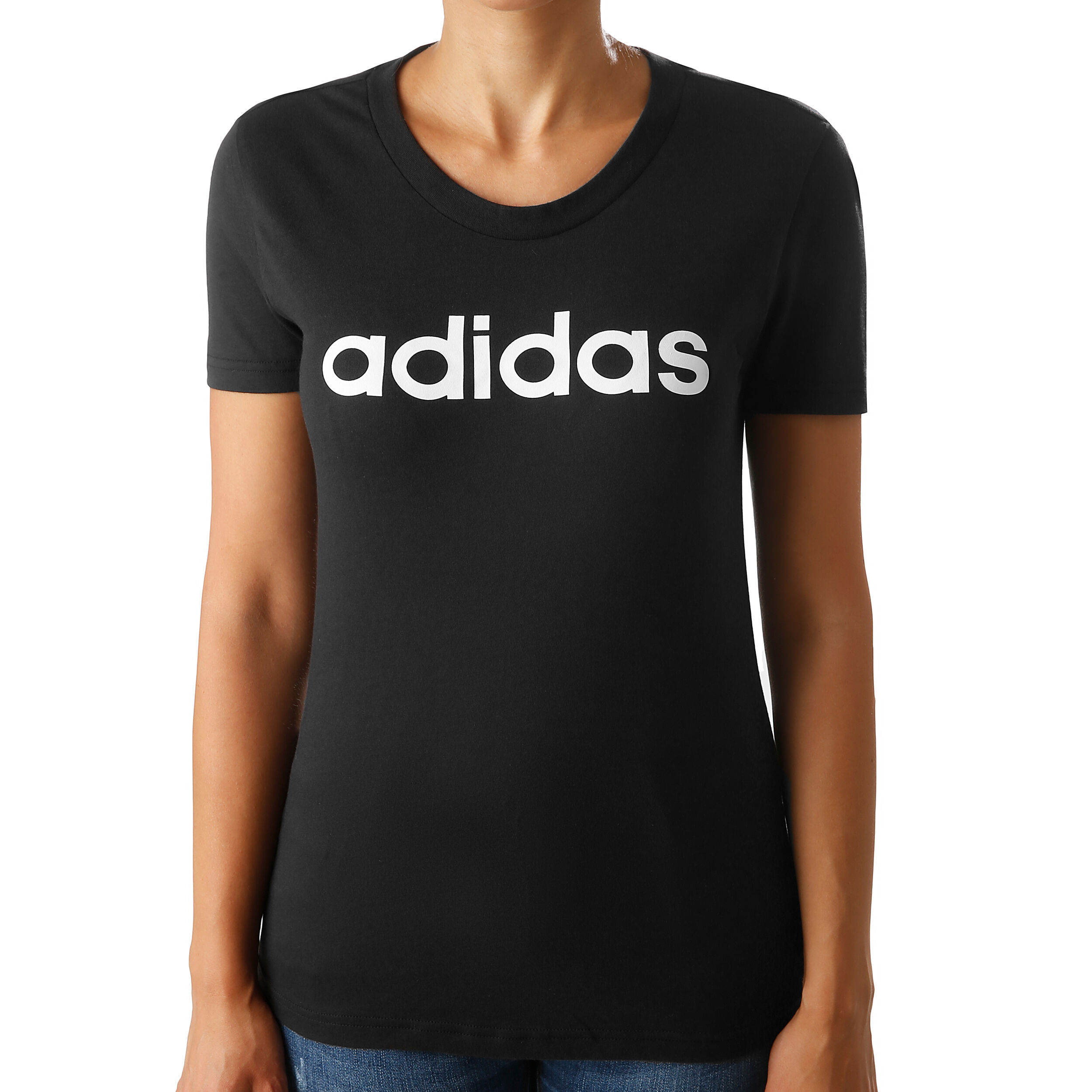 adidas essentials linear tee