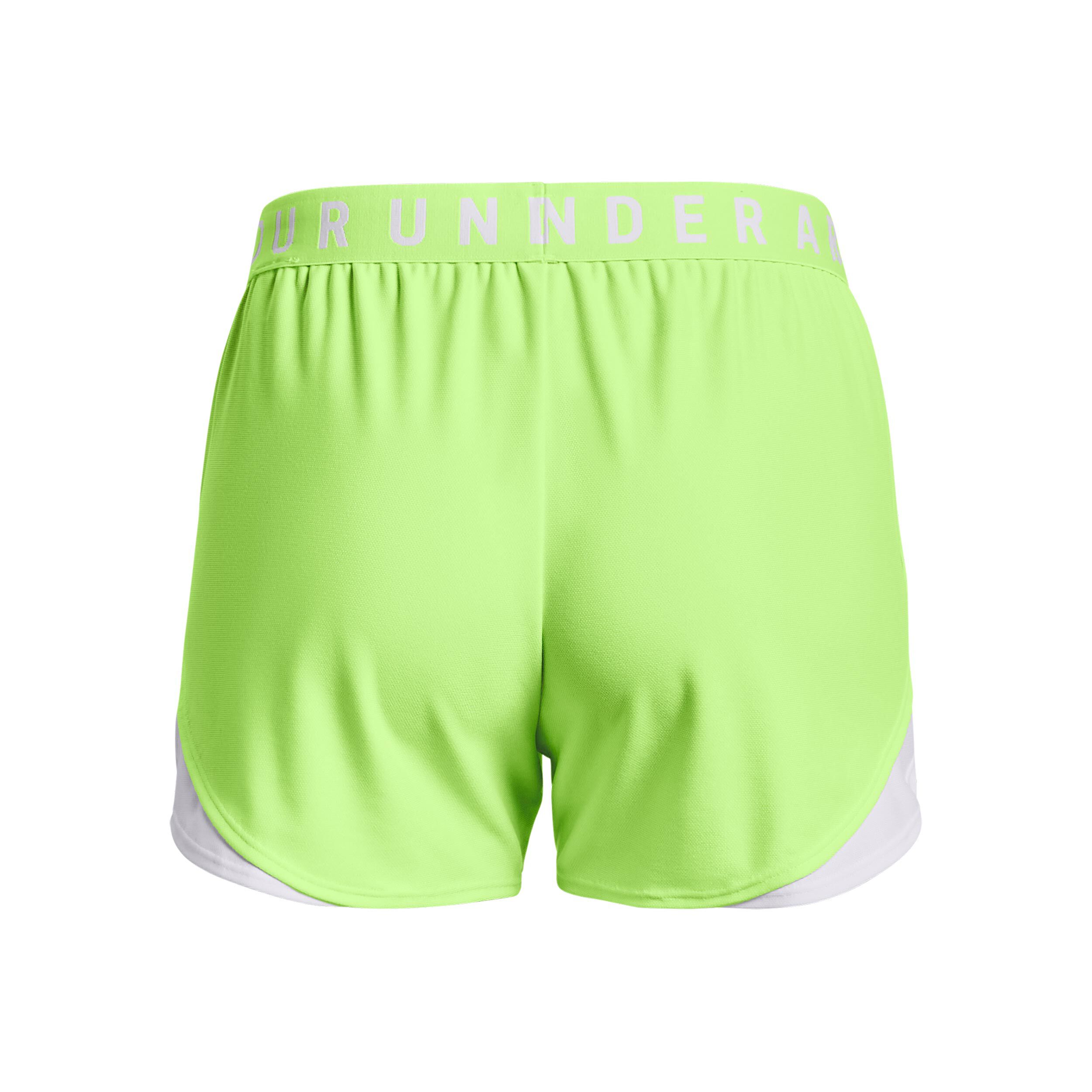 Neon green under armour shorts 2025