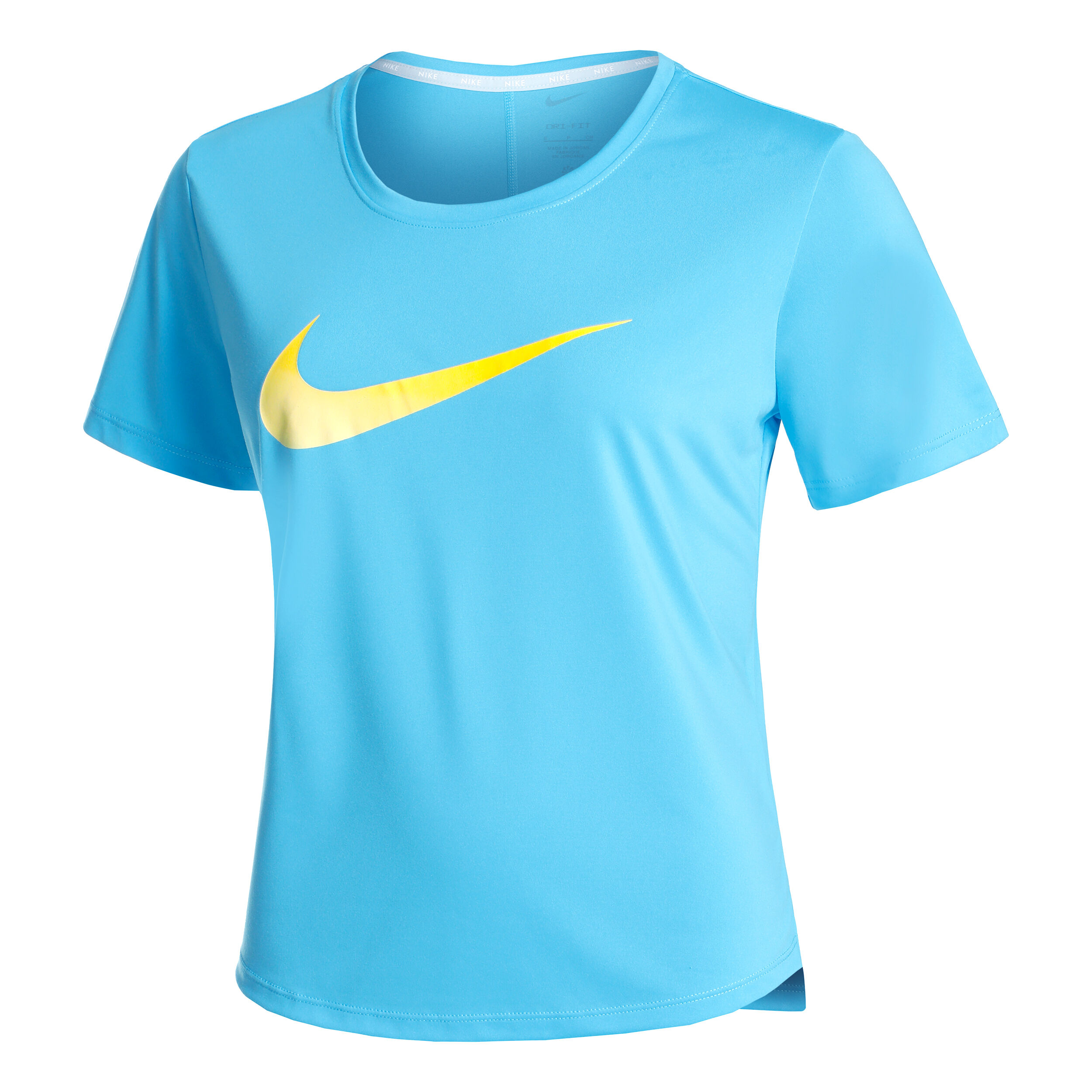 Buy Nike Dri Fit One Swoosh HBR Running Shirt Women Turquoise online Running Point COM