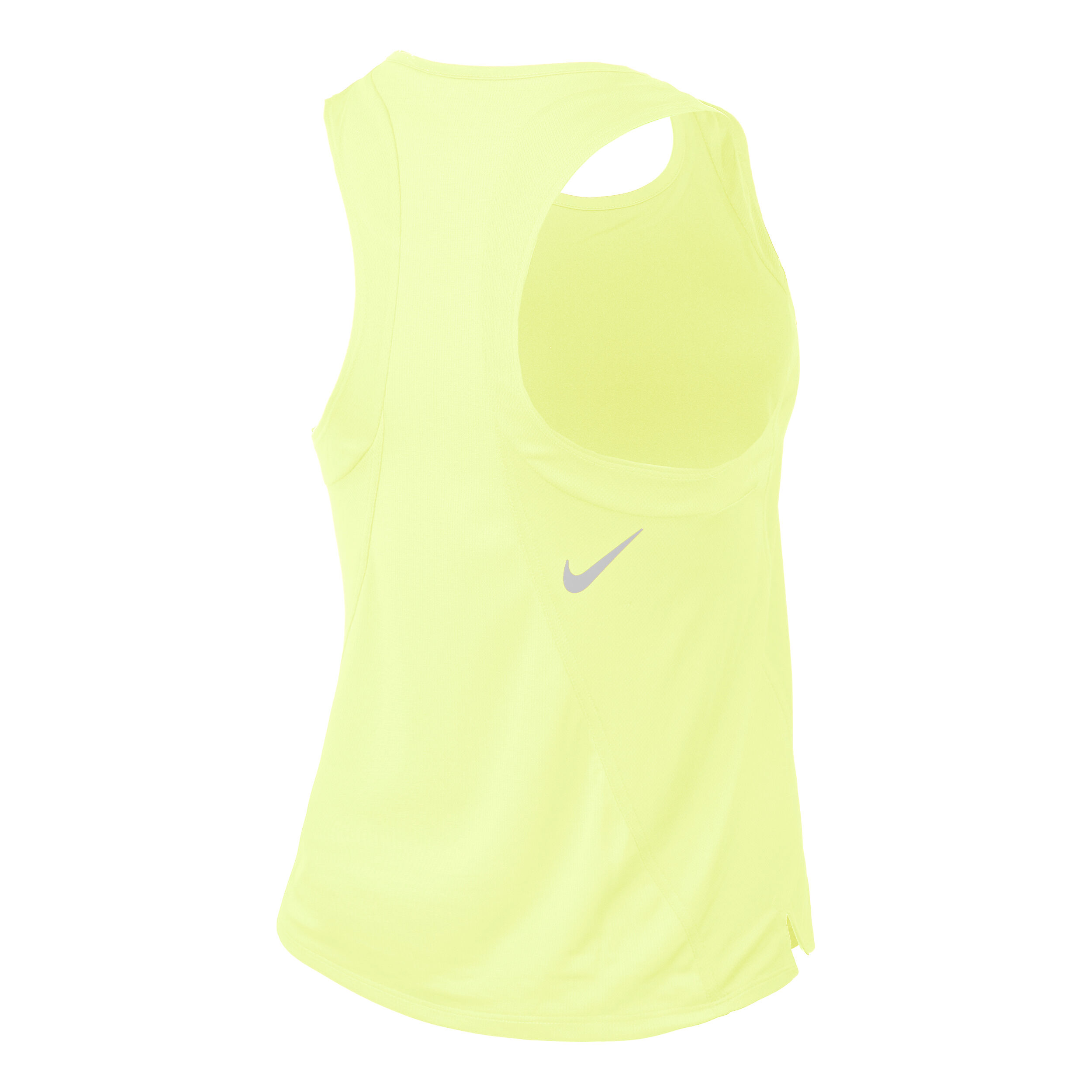 Yellow running tank top