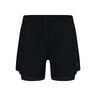 Zeroweight 5in 2in1 Running shorts Men-black