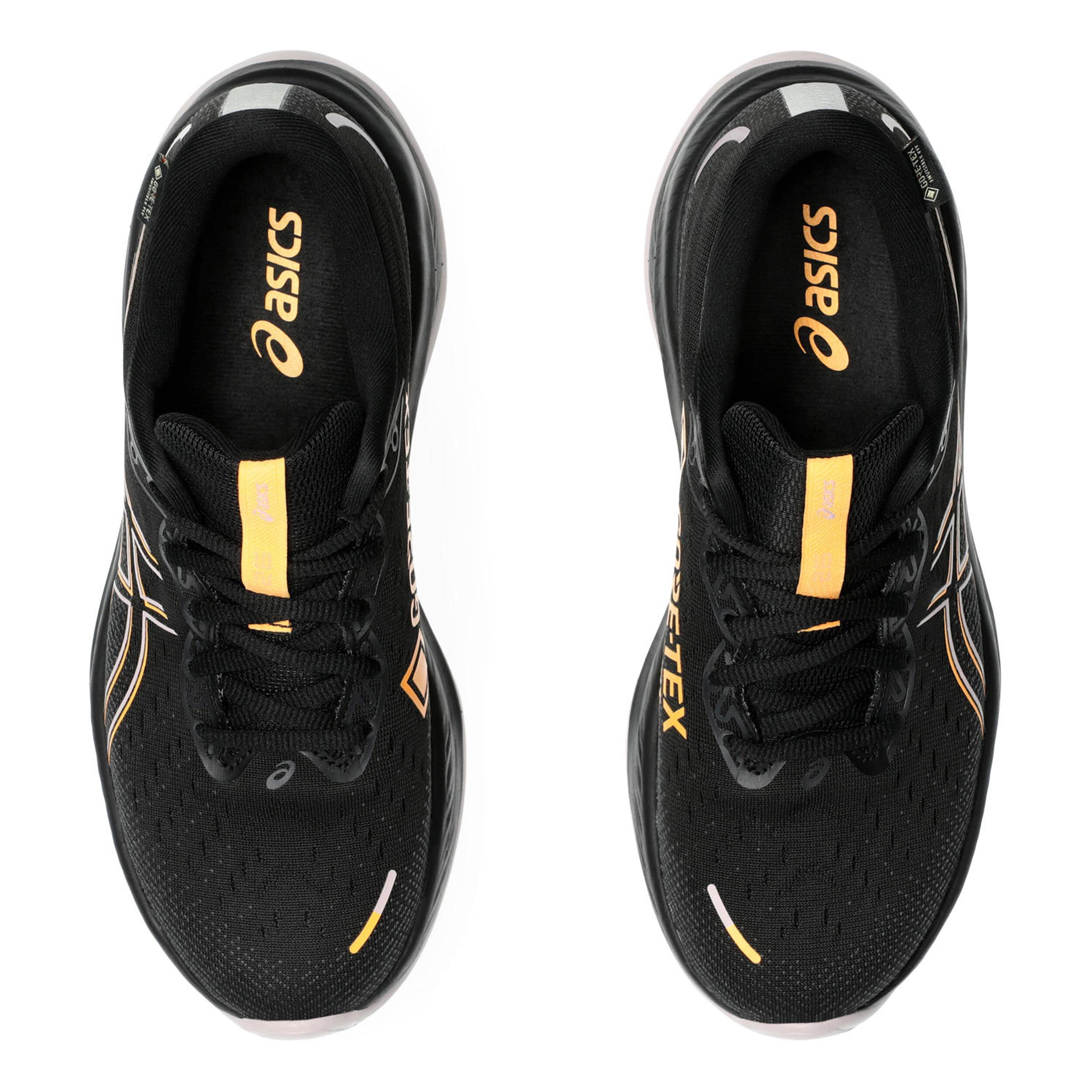 Asics womens black and orange new arrivals