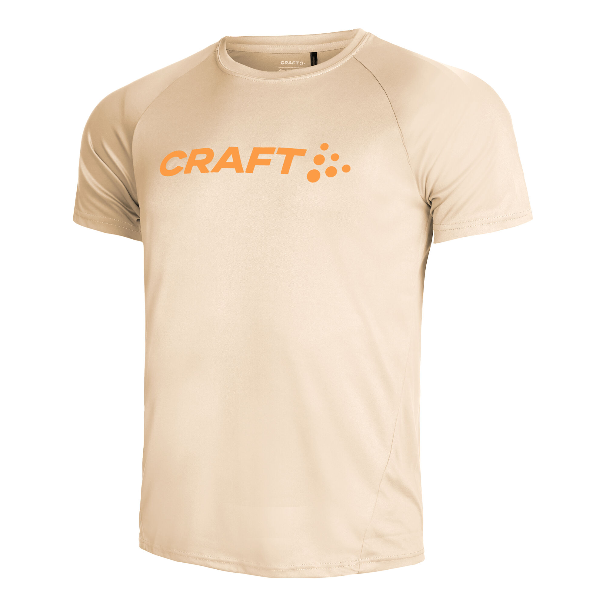 Craft Essence Logo Running Shirts Men - Cream online | Running Point