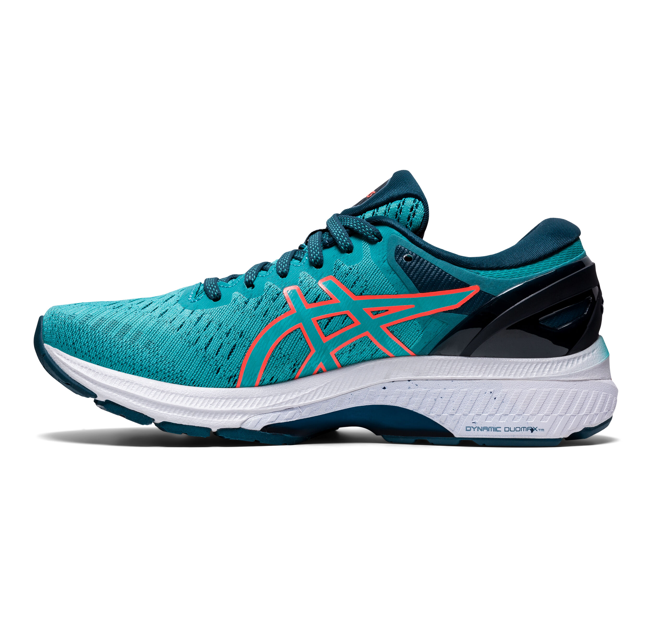 Buy ASICS Gel Kayano 27 Stability Running Shoe Women Turquoise Orange online Running Point COM