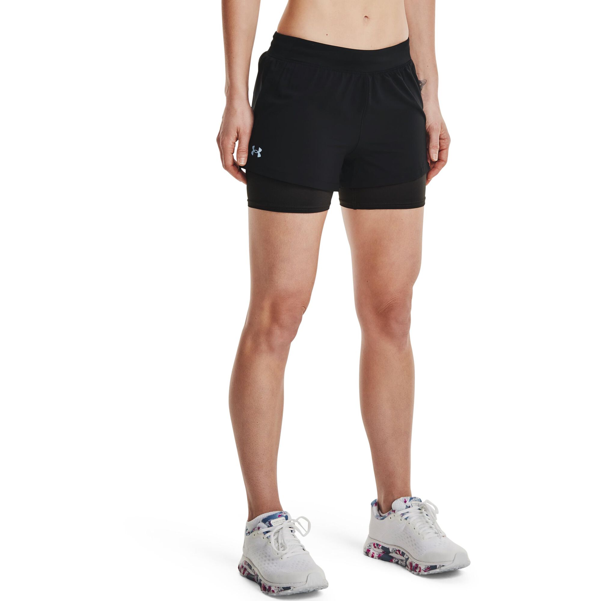 Buy Under Armour Isochill 2in1 Shorts Women Black online