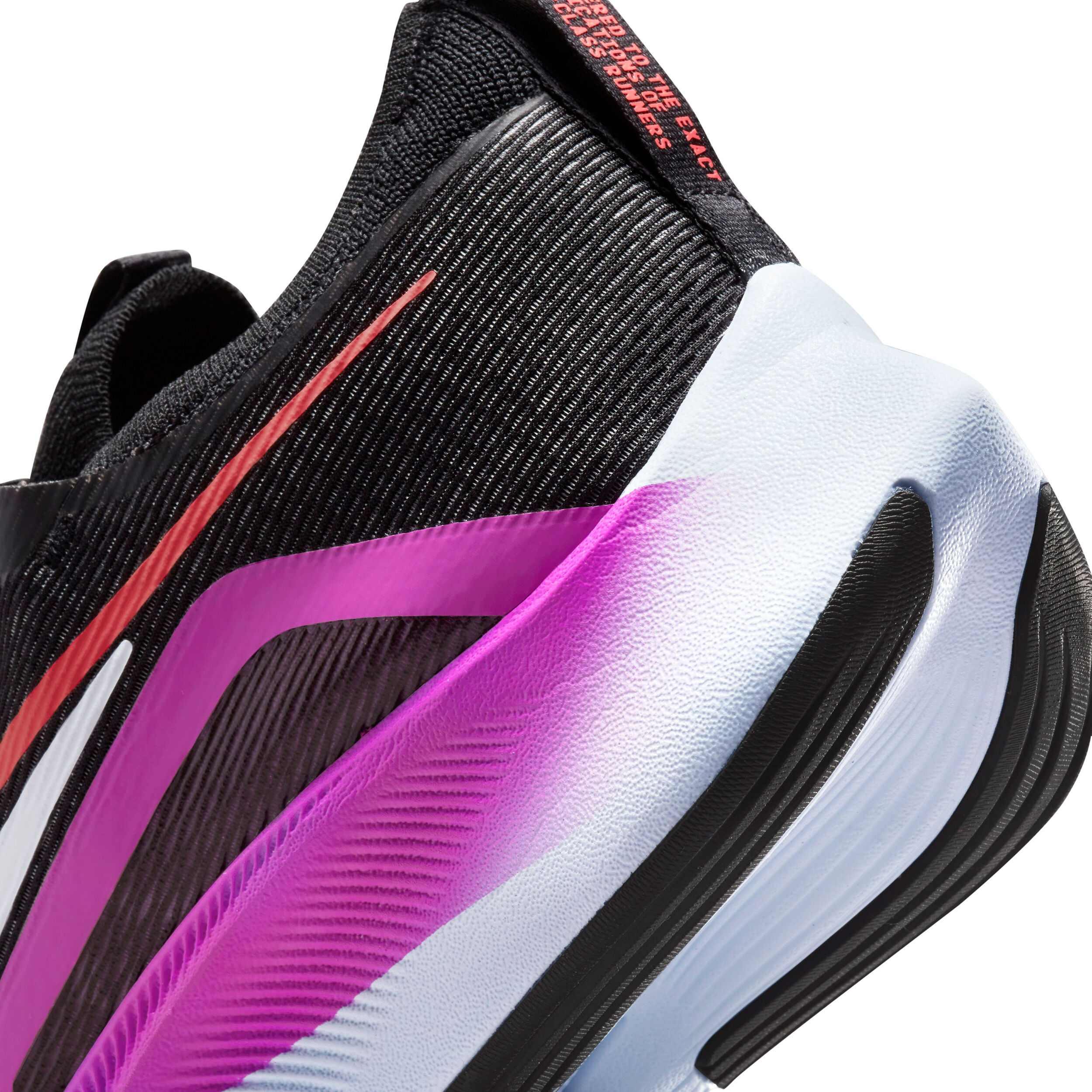 Nike ZOOM FLY 4 ランニングシューズ 27cm 黒/ピンク - メルカリ