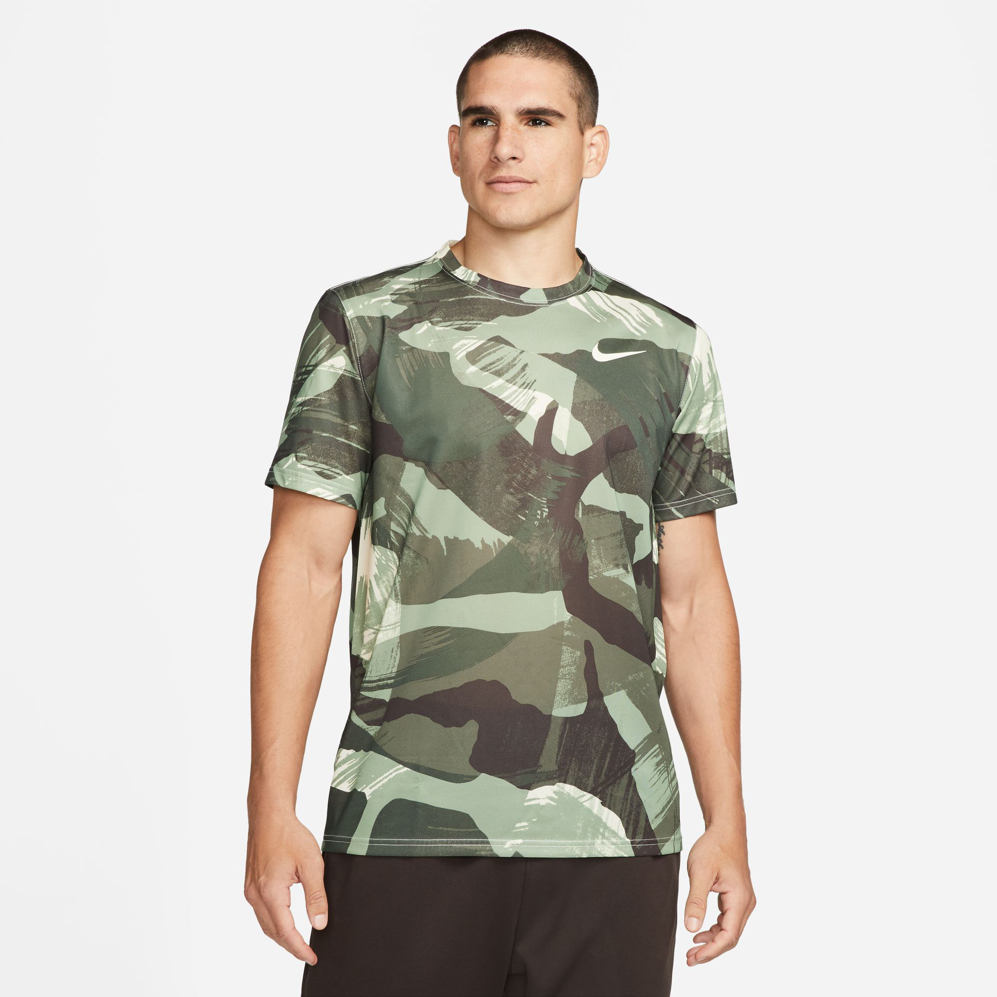 Buy Nike Dri Fit Legend Camouflage All Over Print T Shirt Men