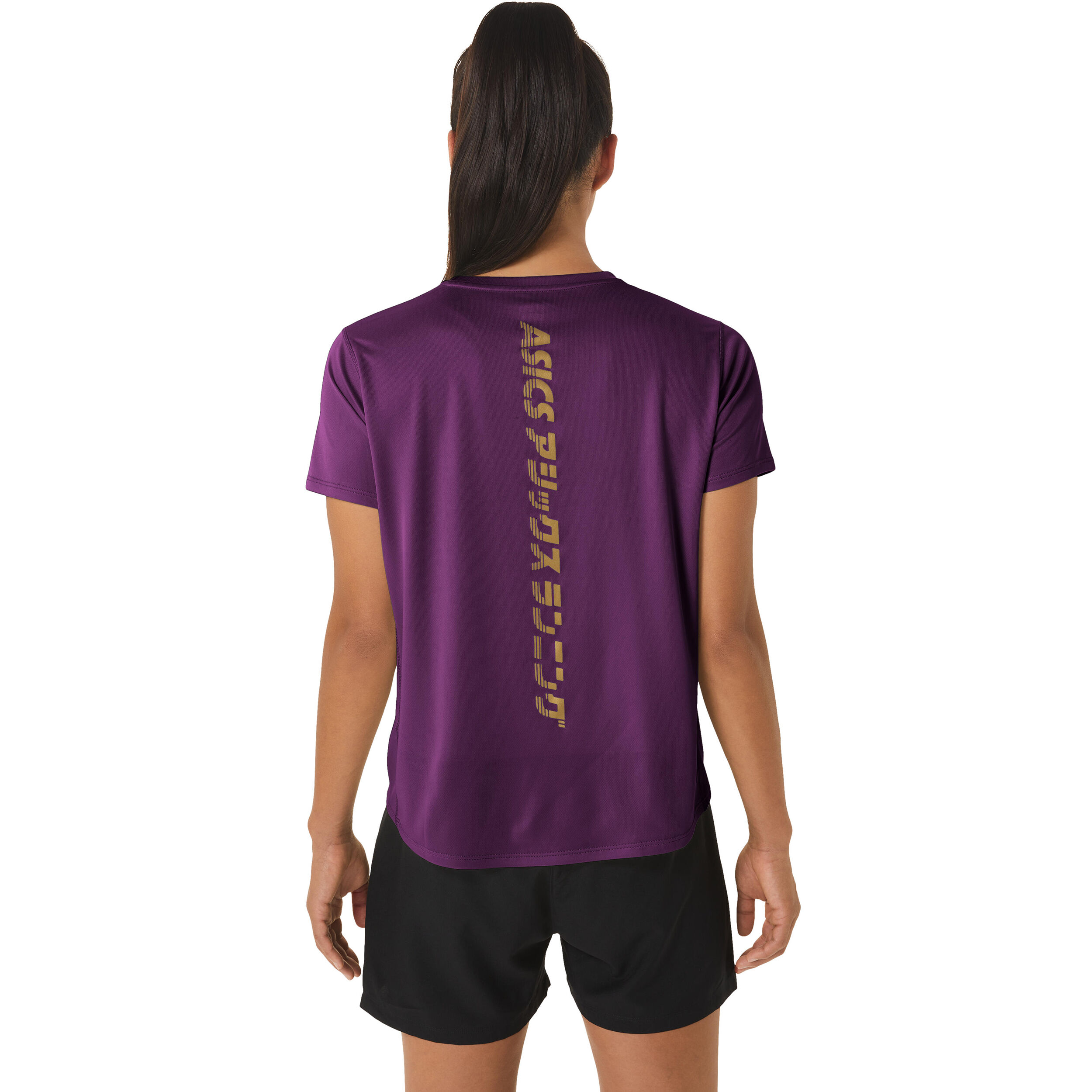 Buy ASICS Katakana Running Shirt Women Violet online Running Point COM