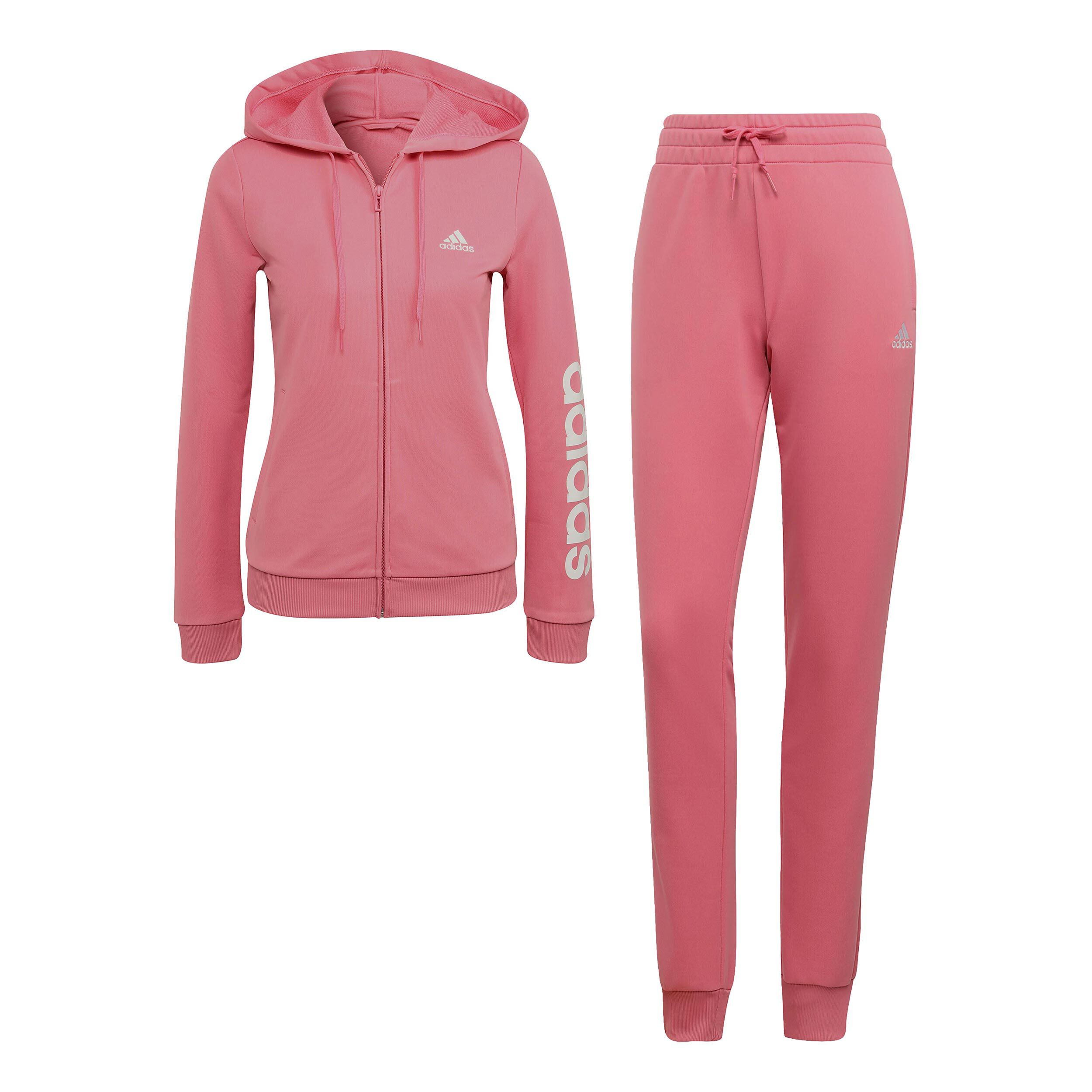 Adidas trainingsanzug pink best sale