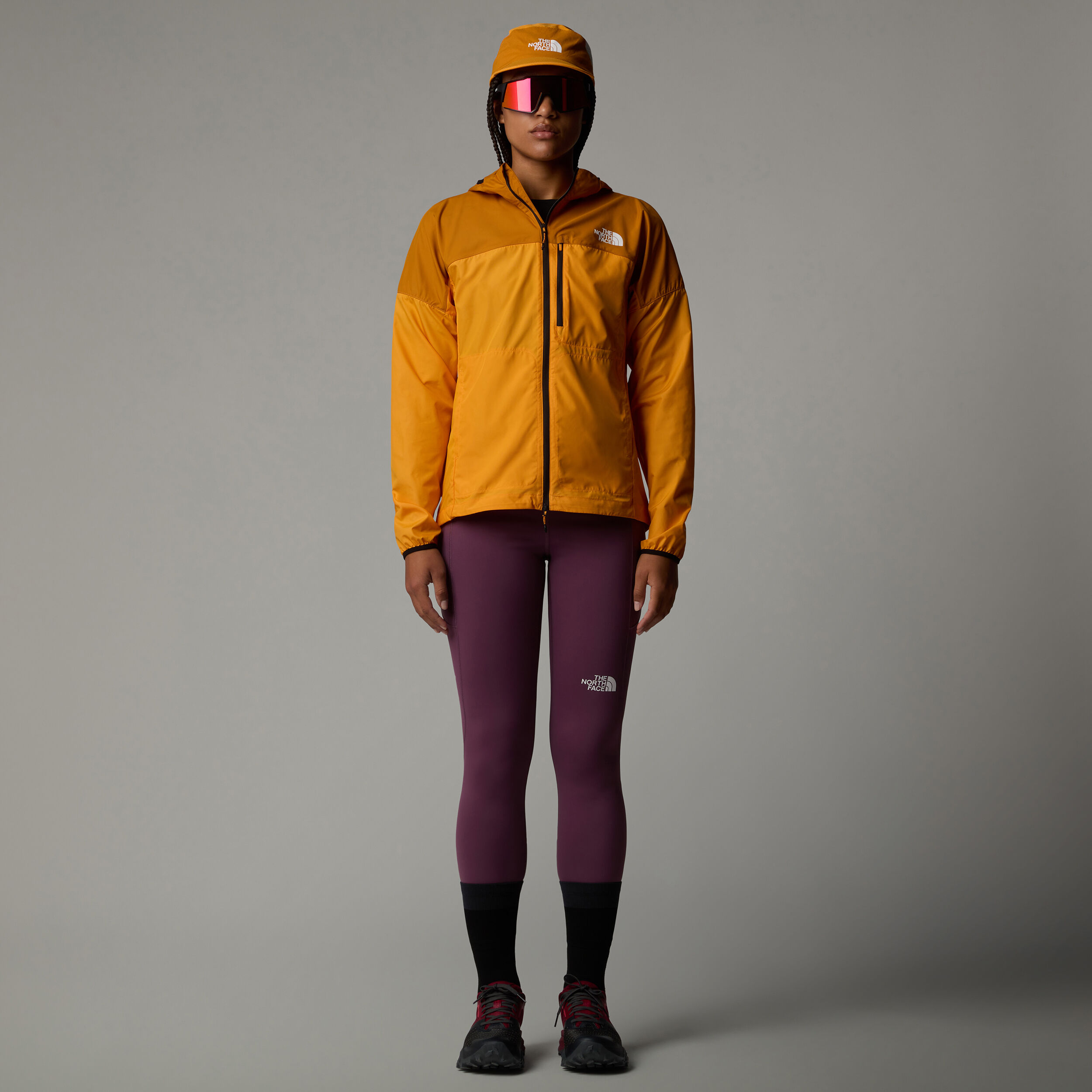 Yellow running jacket women's shop