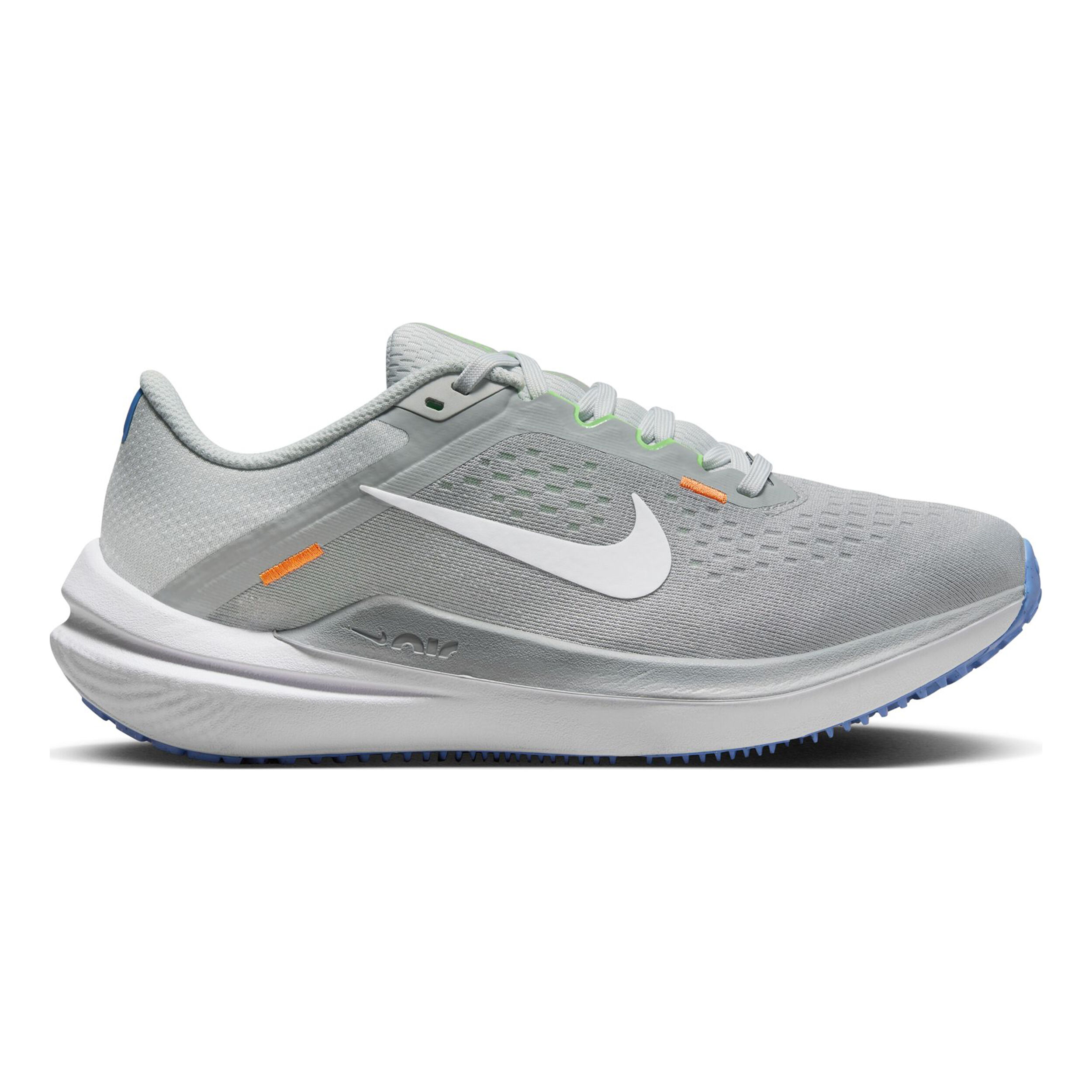 Women's air zoom structure 21 running deals shoes blue/silver