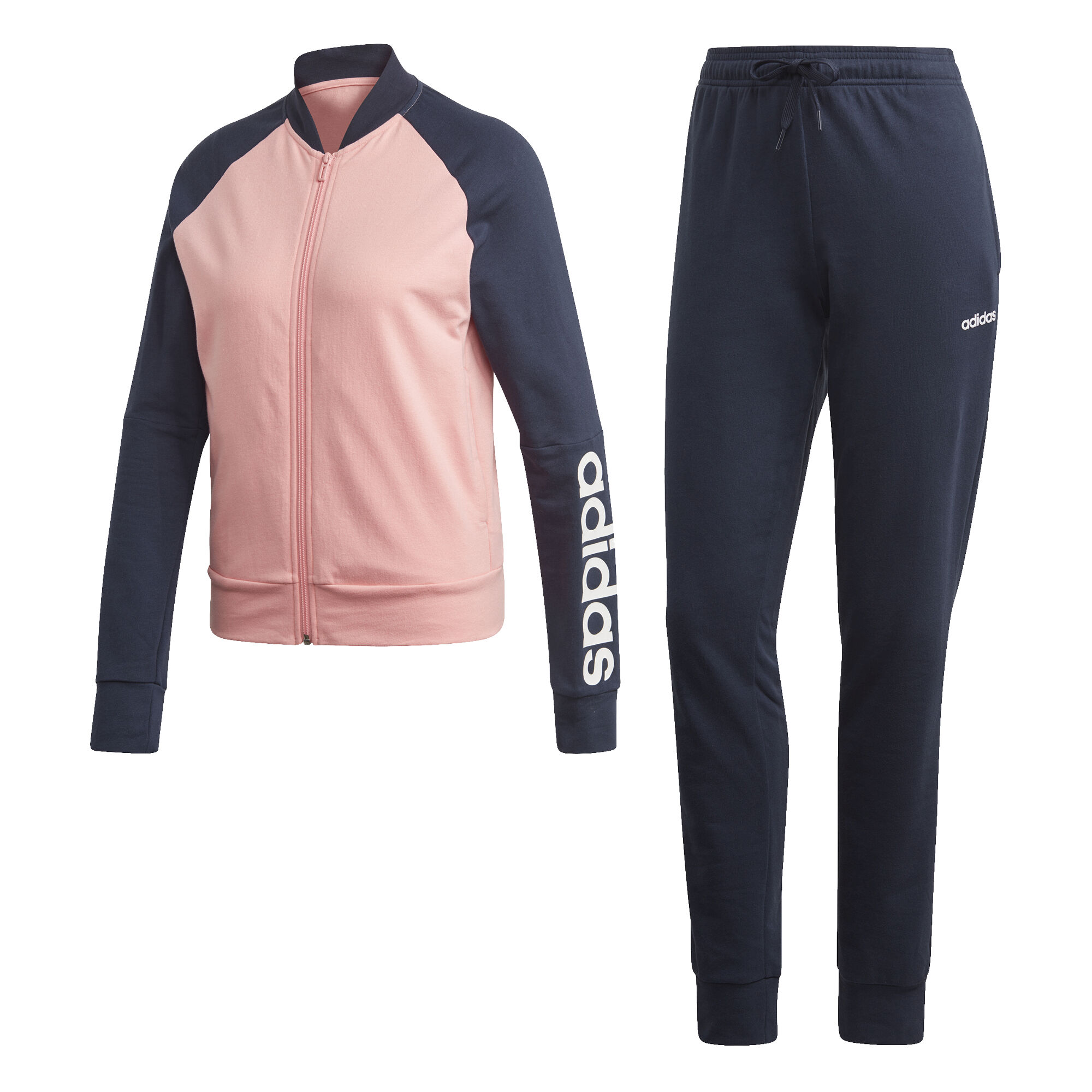 Buy adidas New Cotton Marker Tracksuit Women Pink Dark Blue online Running Point COM