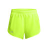 Fly By Running Shorts Women-Neon Yellow