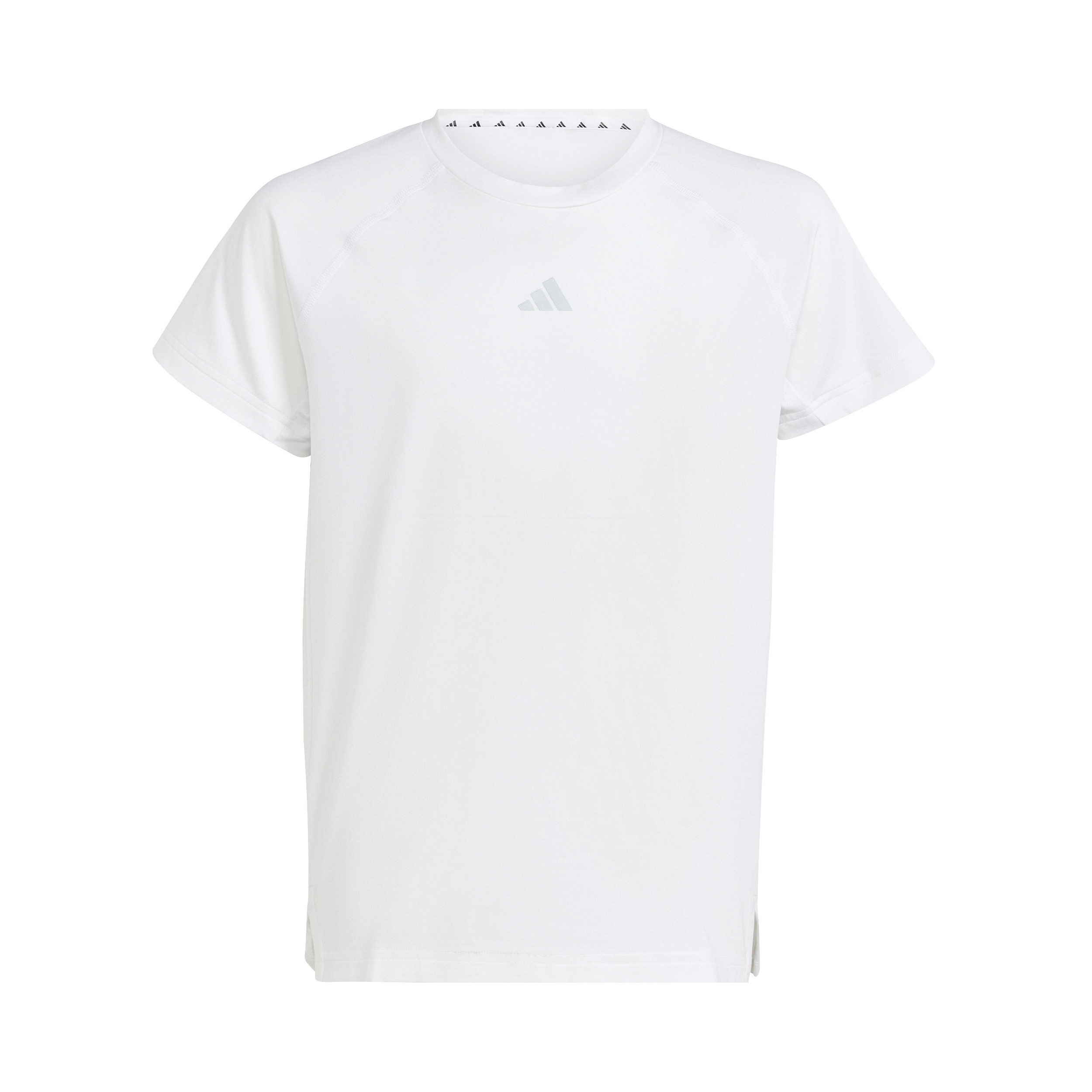 White adidas t shirt girls top