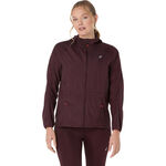 ASICS Clothing ASICS Road Packable Running Jacket Women-Dark Red