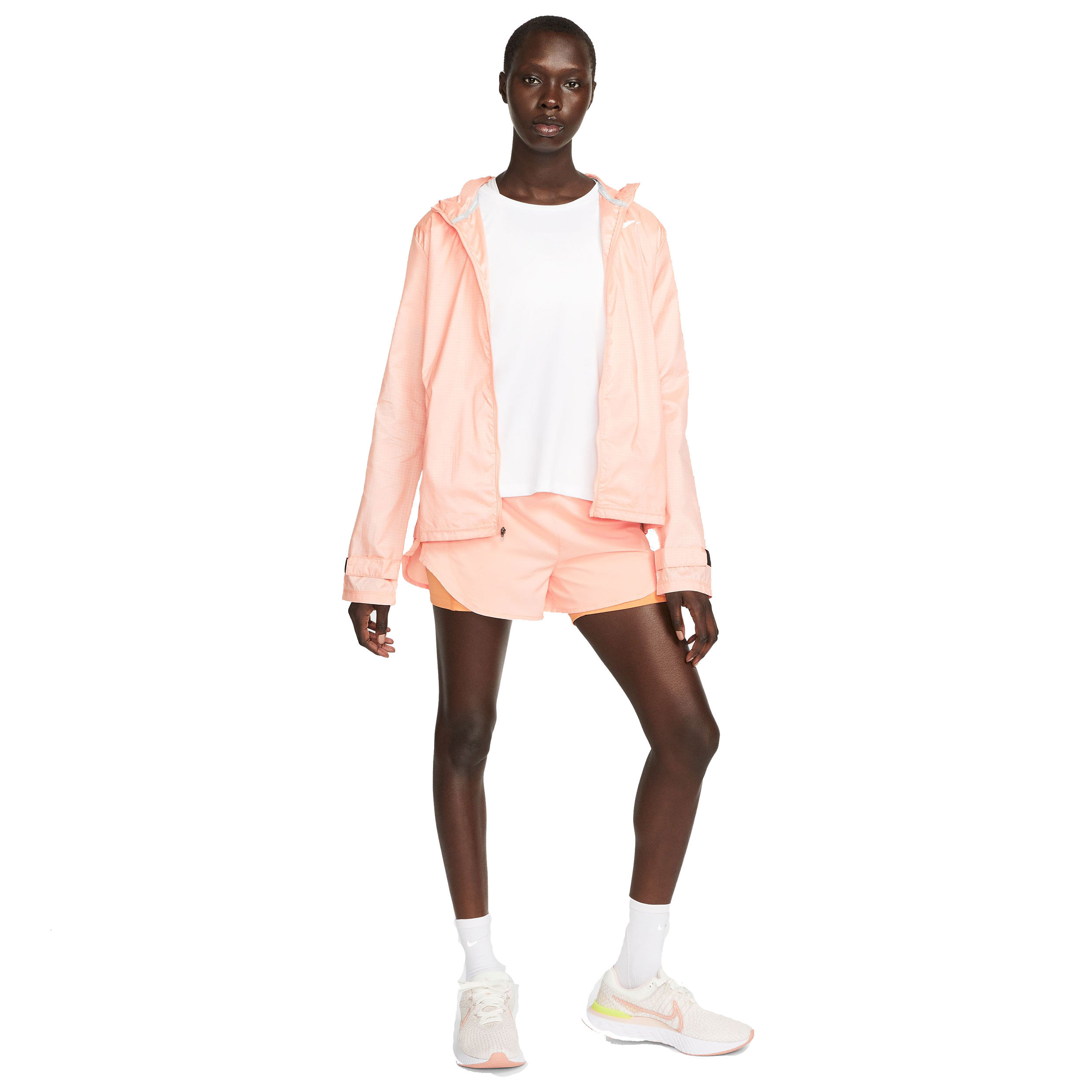 Buy Nike Essential Jacket Running Jacket Women Coral Grey online Running Point COM