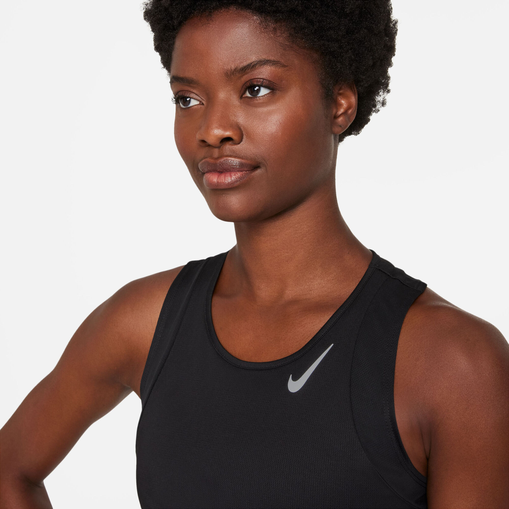 Buy Nike Dri-Fit Fast Crop Tank Top Women Black online