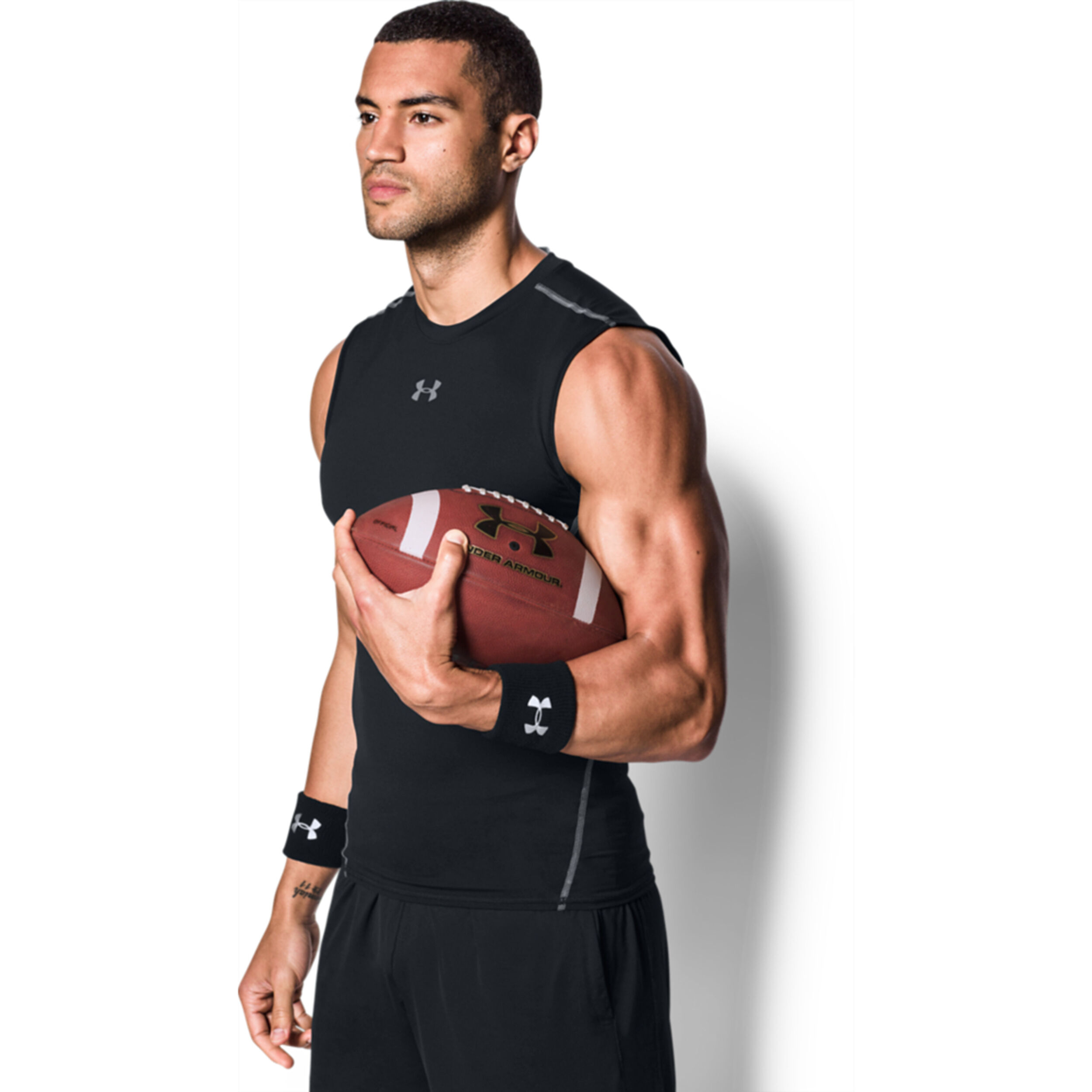 Under armour 6 inch wristbands store