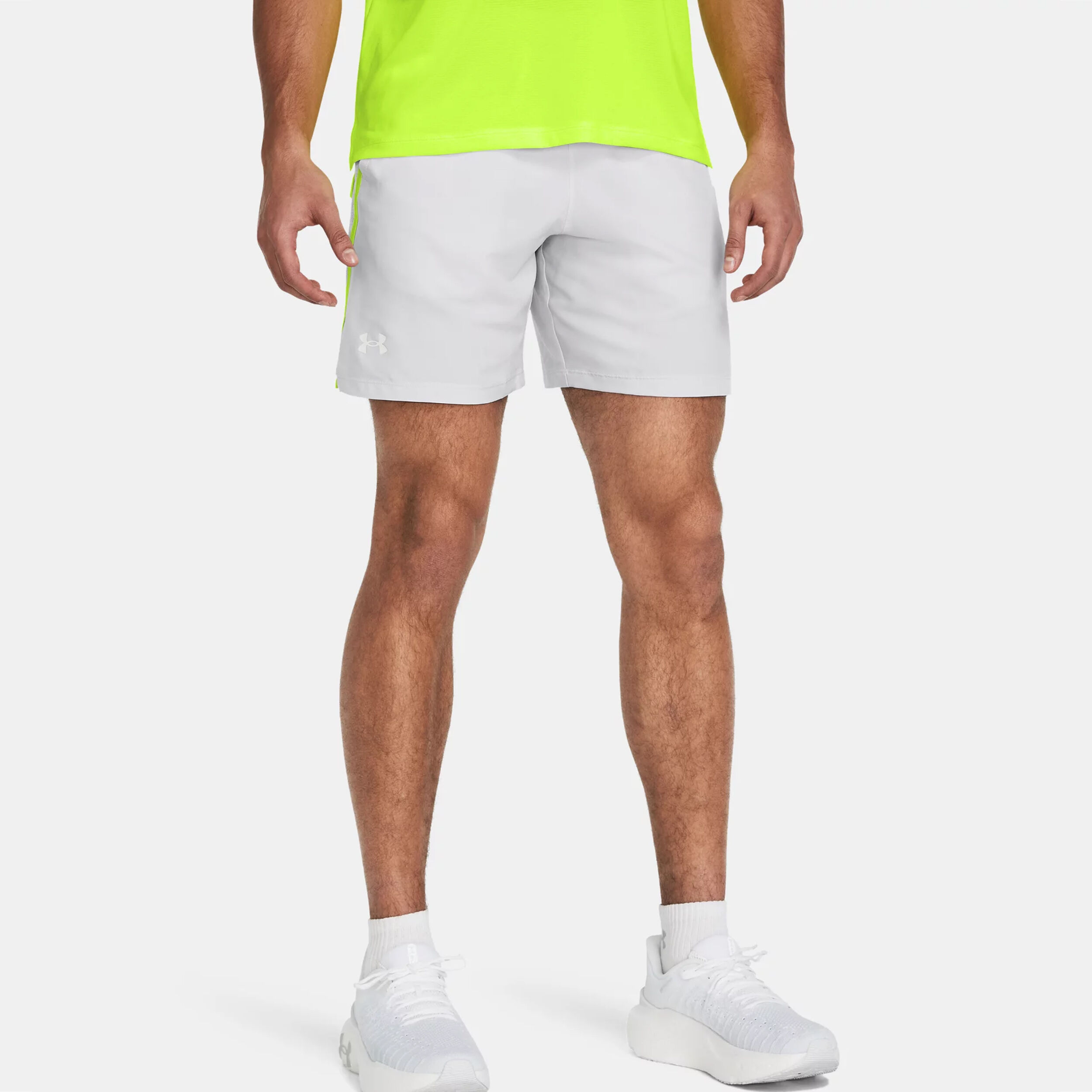 Under armour yellow shorts on sale
