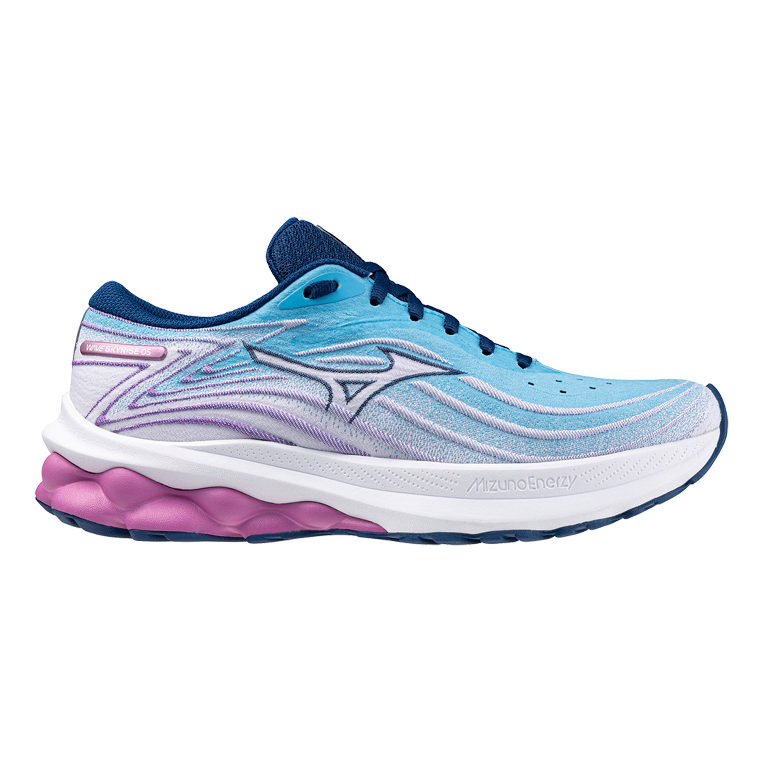 Buy Mizuno Wave Skyrise 5 Neutral Running Shoe Women Light Blue