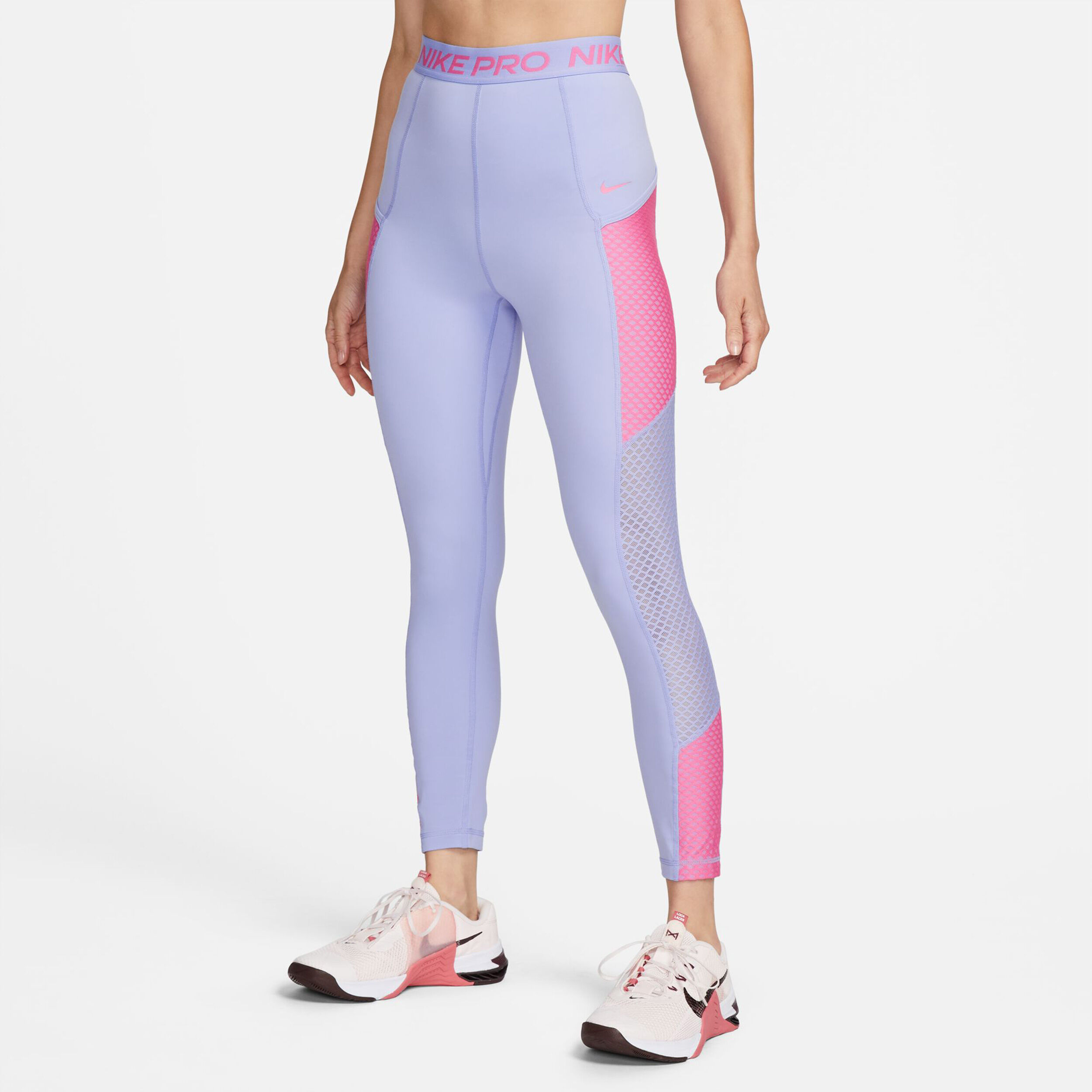 Buy Nike Dri Fit Performance HR Tight Women Lilac Pink online Running Point COM