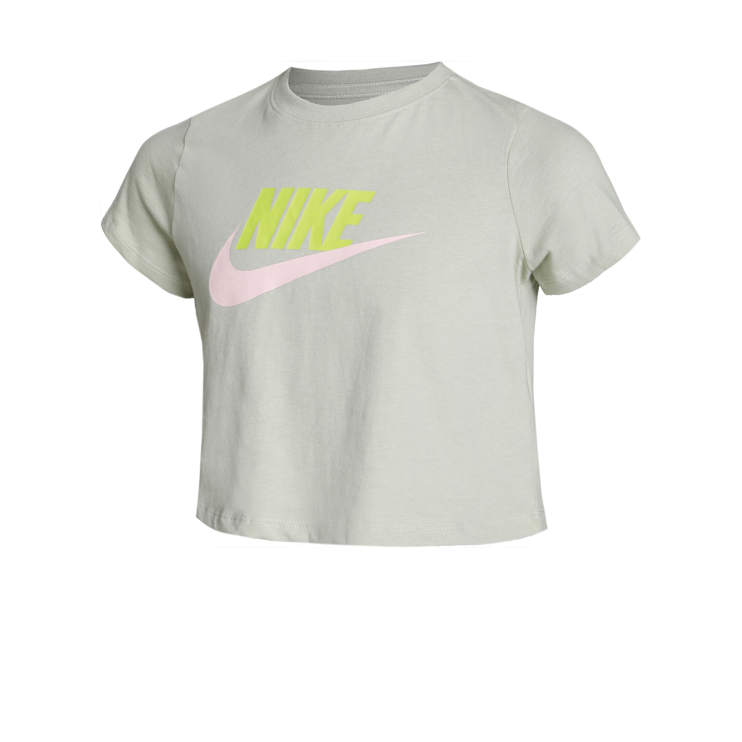Lime green and white nike shirt 2025