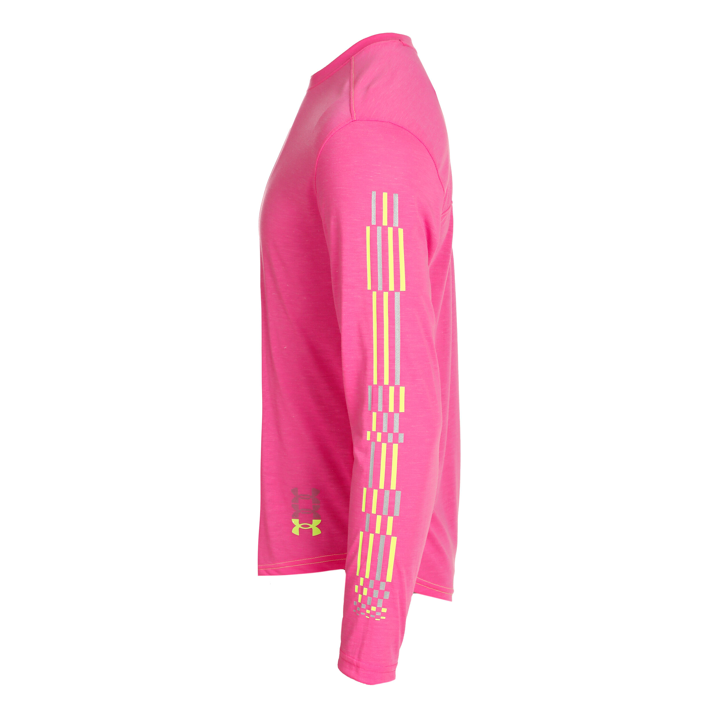 Mens pink under armour long sleeve shirt outlet