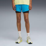 Puma Clothing Puma Ultraweave 2in1 5in Running Shorts Men-Blue