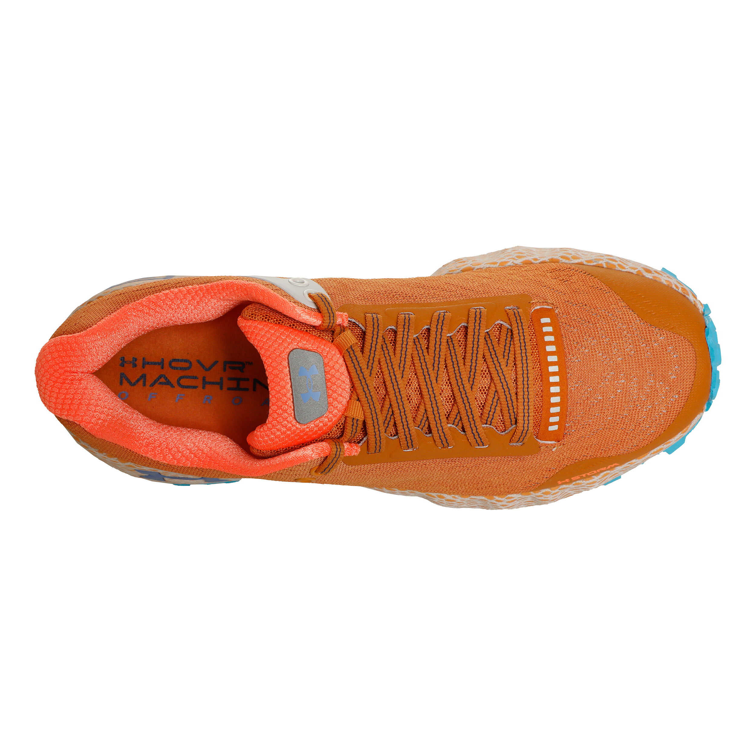Orange under armour shoes womens deals